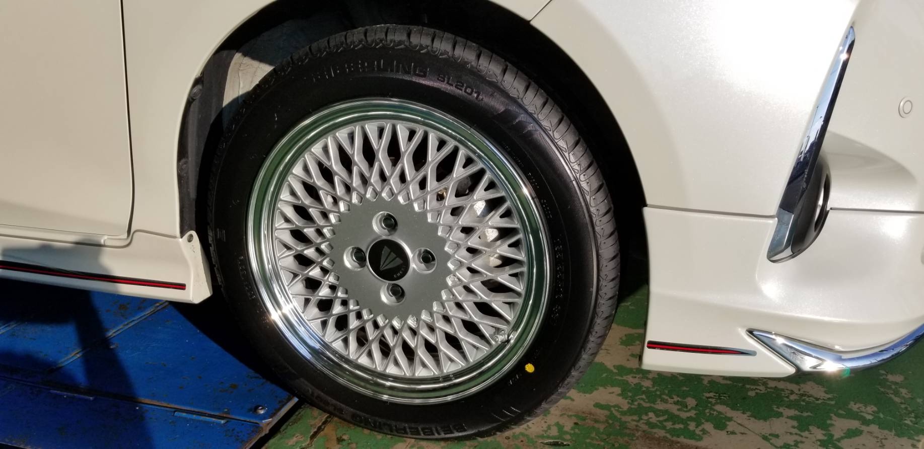 ヴィッツ ENKEI92 インチアップ | トヨタ ヴィッツ ホイール タイヤ