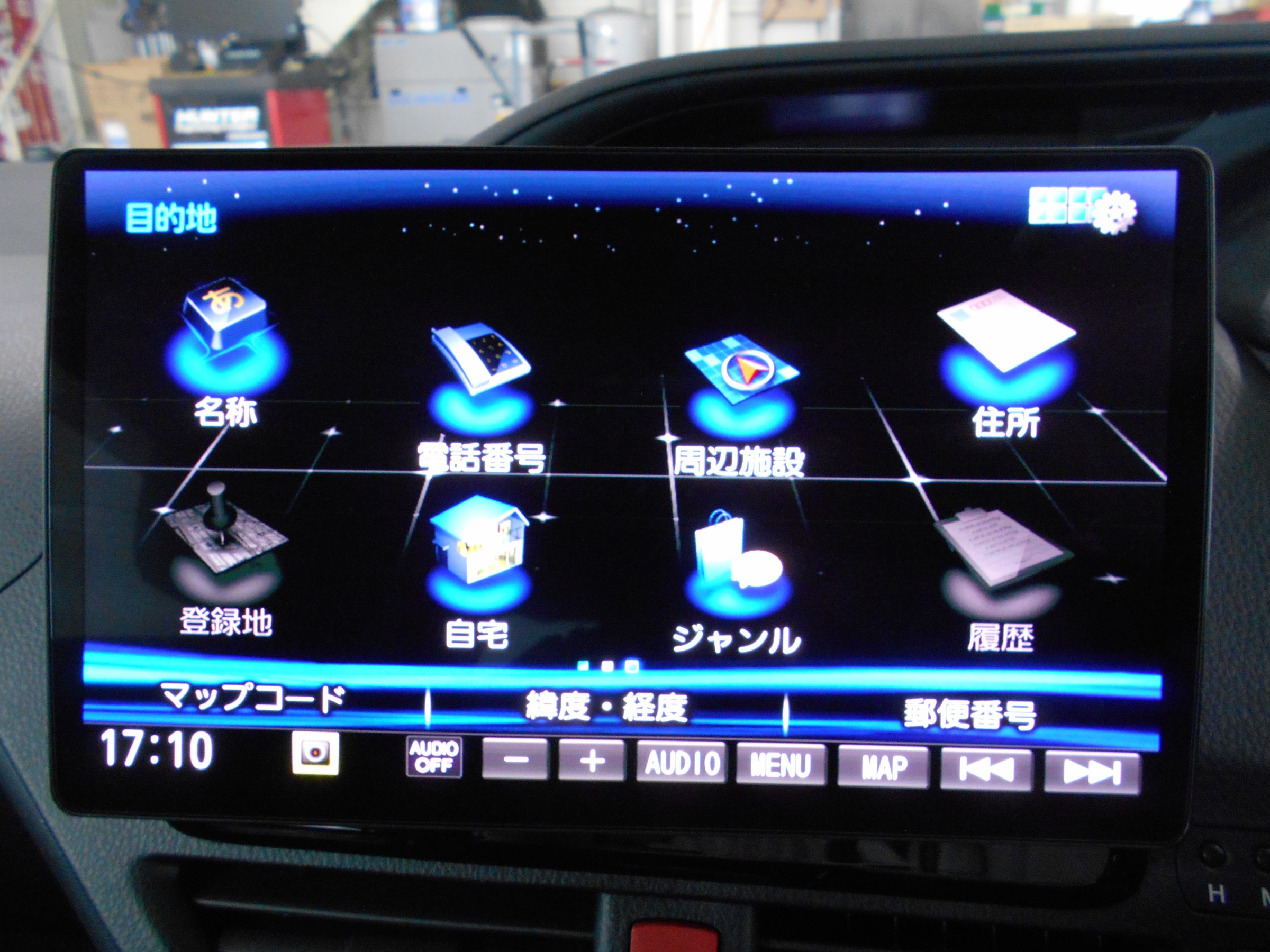パナソニック ストラーダCN-F1X10D ナビ連動前後ドライブレコーダー