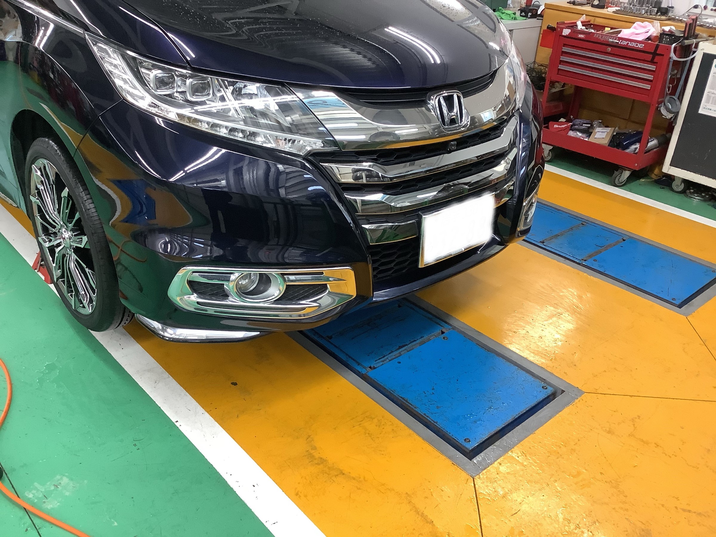 RC オデッセイアブソルート エアロ取付 | 店舗おススメ情報