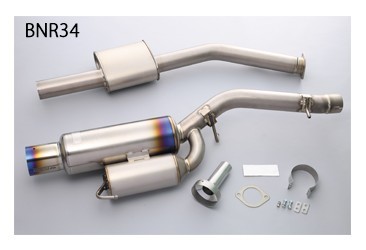 BNR34(R34 GT-R)用 東名パワード Ti SPORTS チタンマフラー