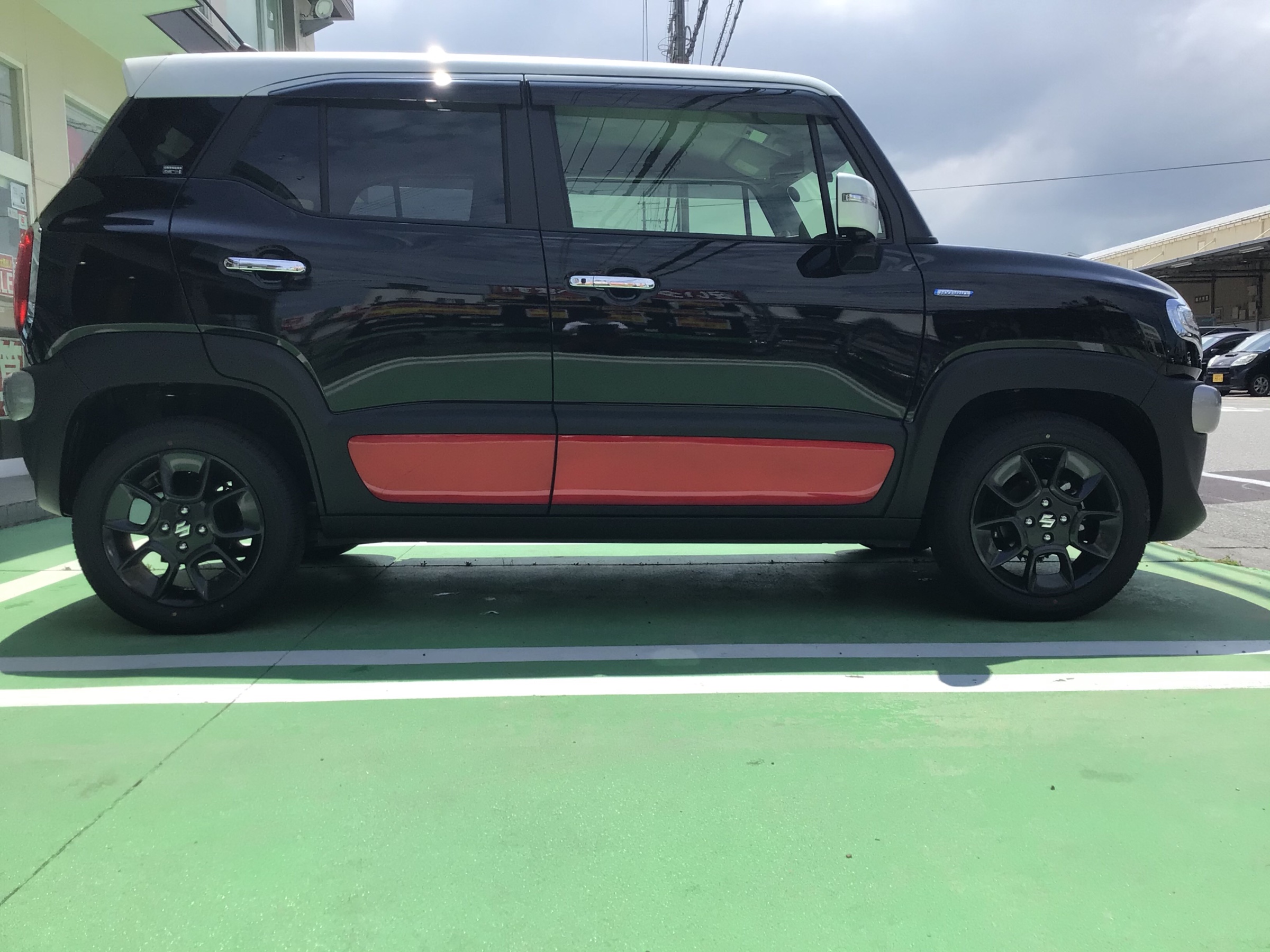 クロスビー（MN71S）ダウンサス、ホイール交換 | 店舗おススメ