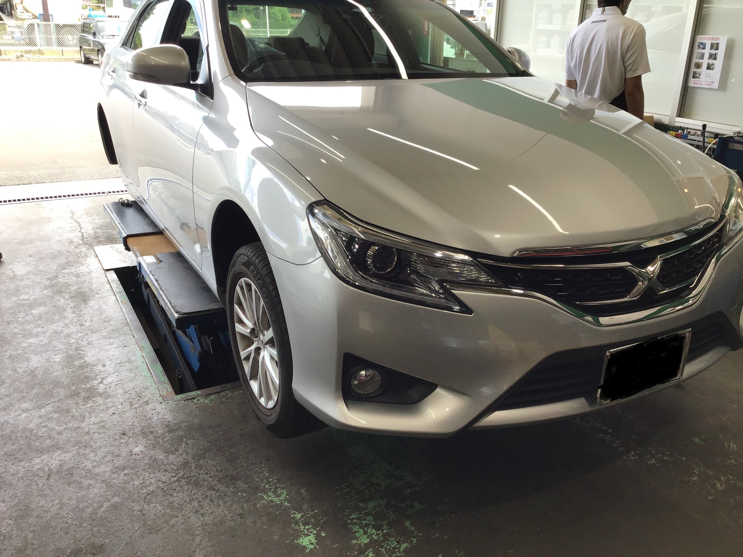 トヨタ・車種マークX・型式GRS130 夏タイヤ交換！ | トヨタ マークX