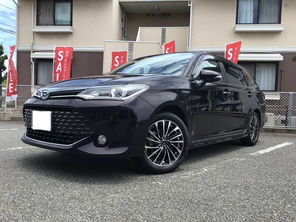 Weds レオニスFS × カローラフィールダー × REGNO GR-XⅡ | 店舗お