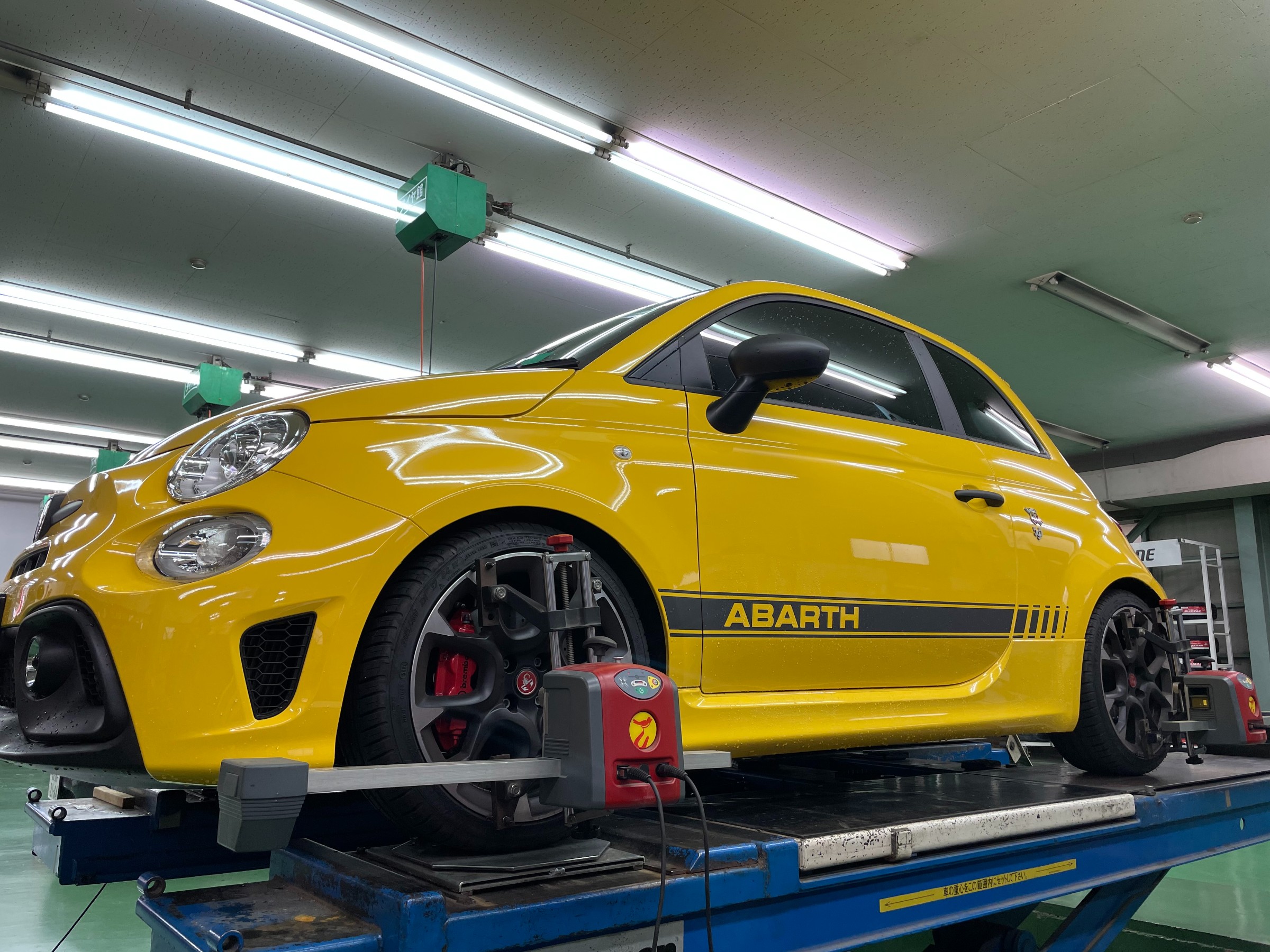 アバルト５９５にKW・Version3。 | スタッフ日記 | タイヤ館 高島平