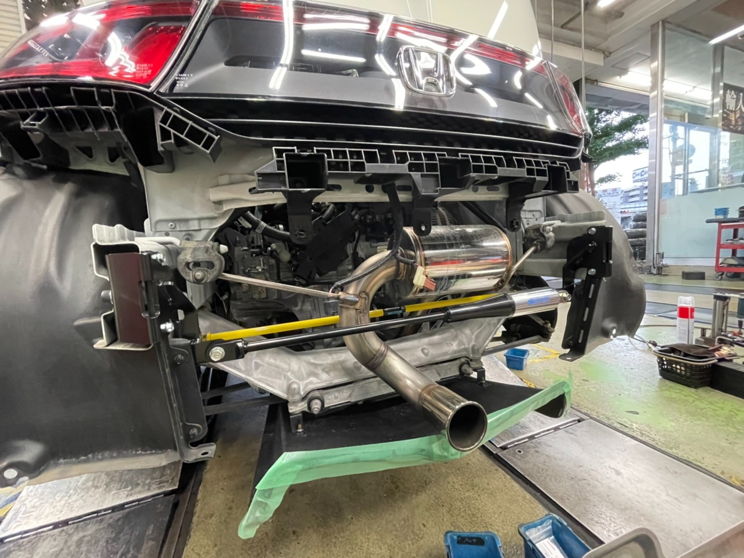 ホンダS660 SPOONモーションコントロールビーム取付 | ホンダ S660