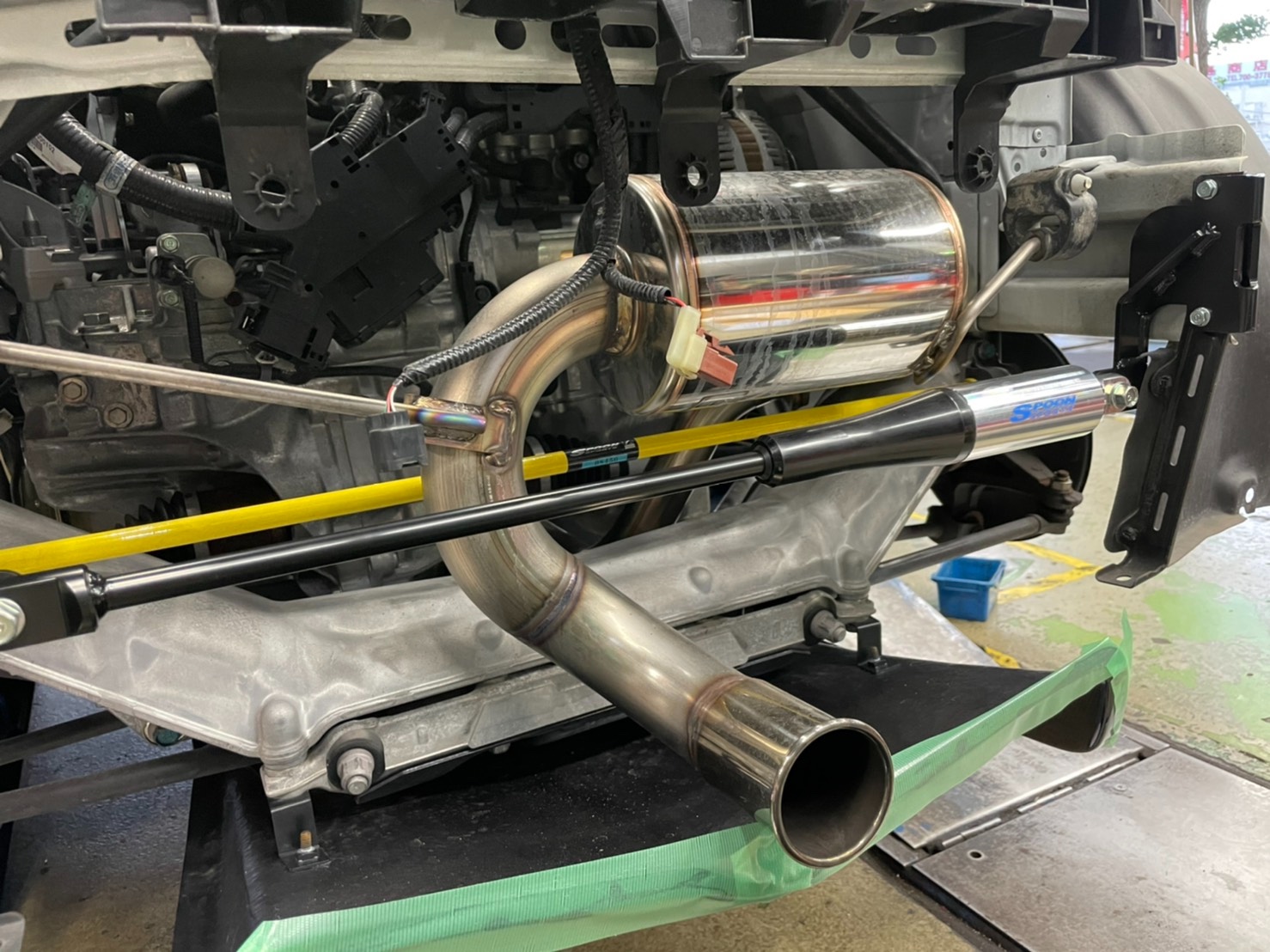ホンダS660 SPOONモーションコントロールビーム取付 | ホンダ S660