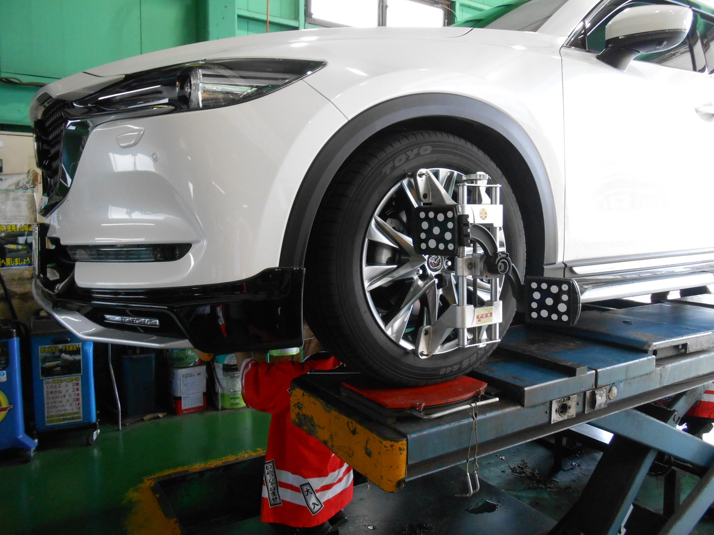 ☆CX-8(4WD) 車高調取り付け☆ | 店舗おススメ情報 | タイヤ館
