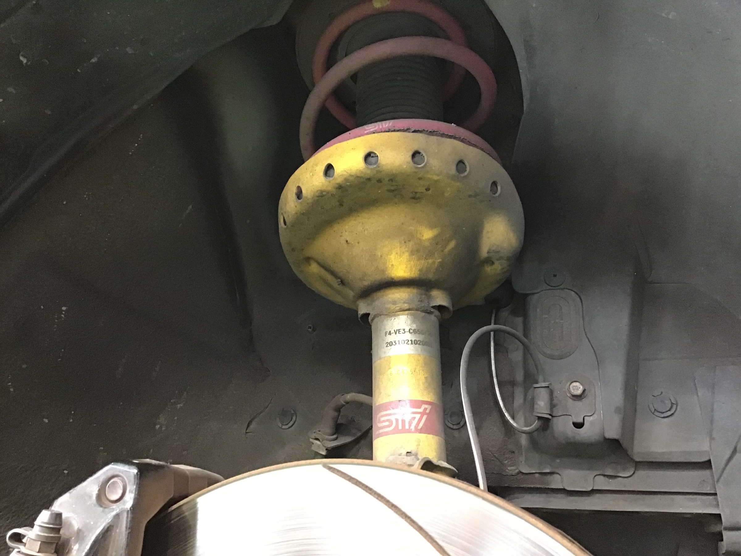 スバル レガシィ BL5/BP5 社外/TEIN 車高調 固着無し/漏れ無し TEIN