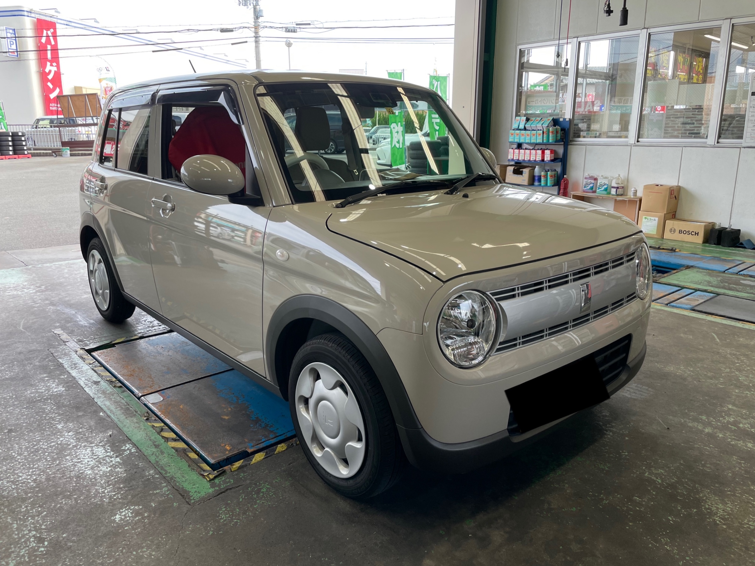 HE33S アルトラパン ホイール装着(^^)/ | スズキ アルトラパン