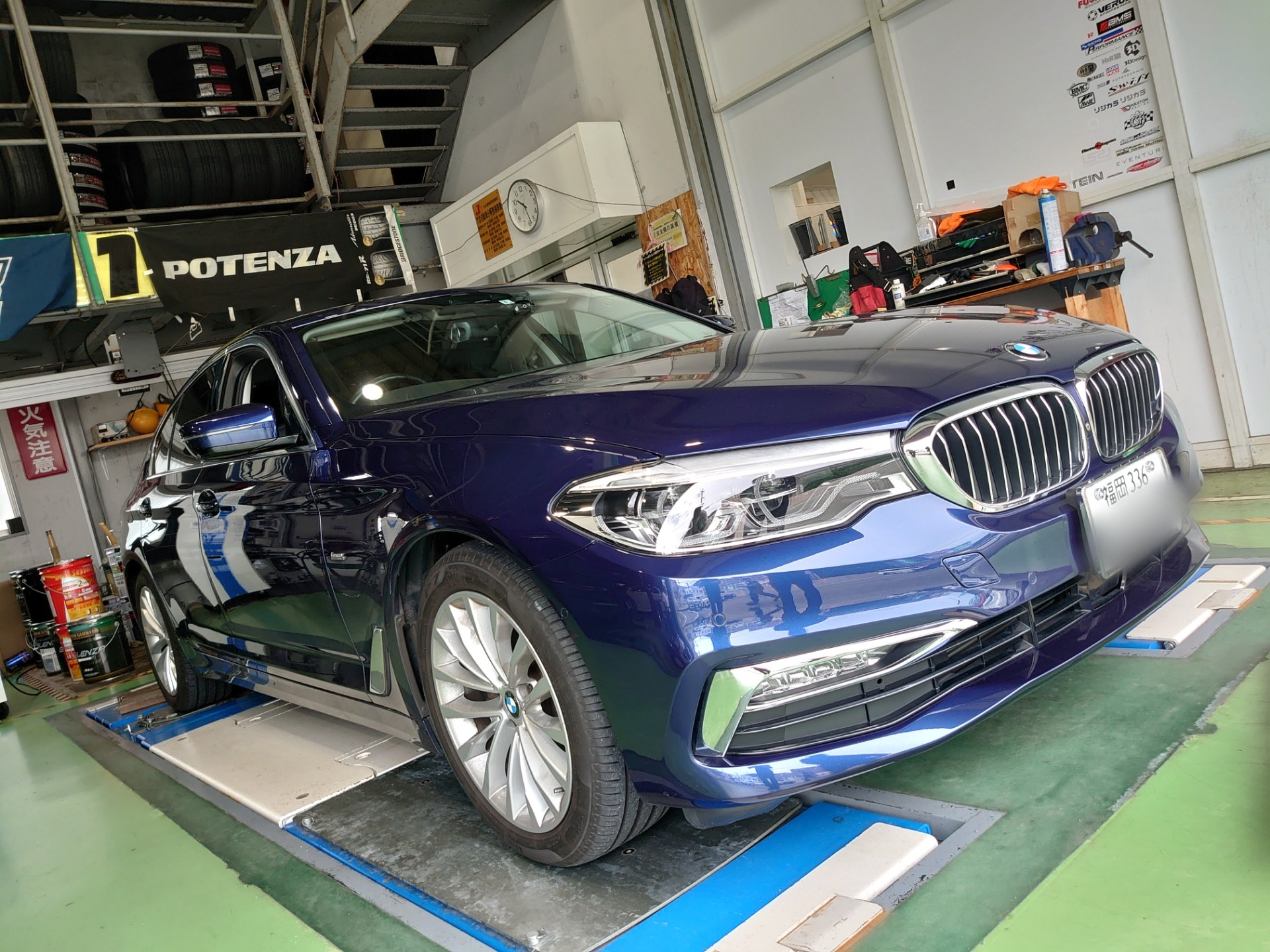 BMW G30 5シリーズ に、ボディ補強 CPM 取り付けしました♪ | BMW 5