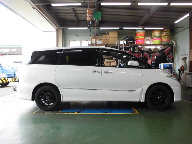 トヨタ エスティマHV AHR20W CUSCO 車高調 お取り付け | 店舗お