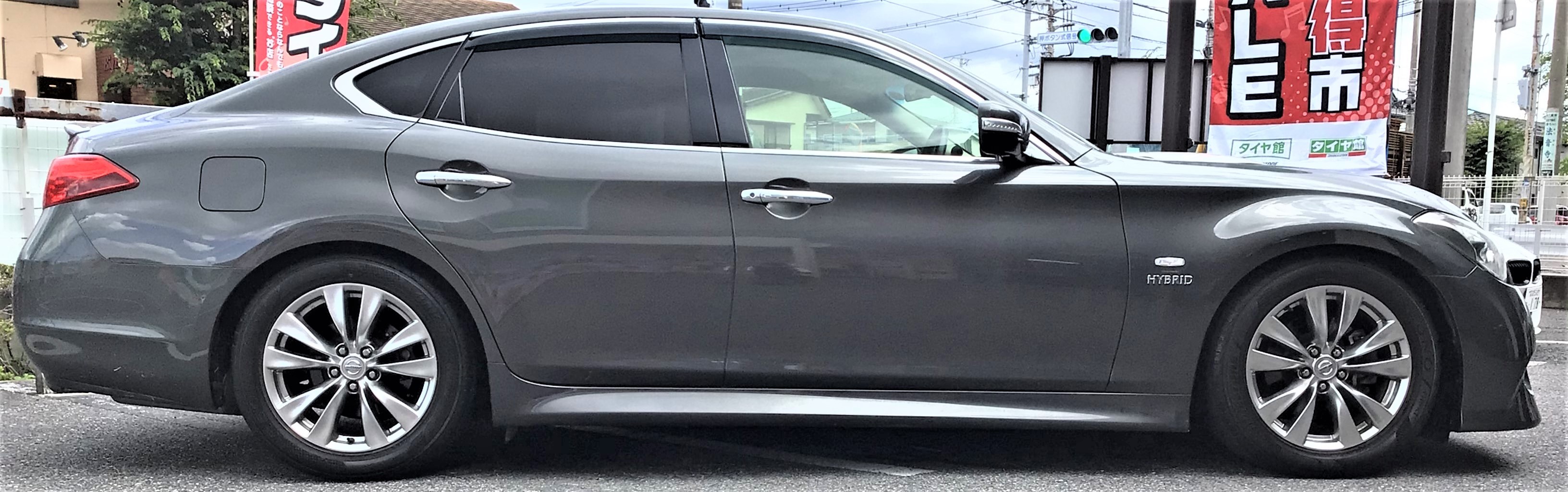 Hy51型フーガ 車高調整式サスペンションのお取り付け アライメント調整 日産 フーガ その他 パーツ取付 サスペンション取付 技術サービスブログ タイヤ館 鎌ヶ谷 千葉県のタイヤ カー用品ショップ タイヤからはじまる トータルカーメンテナンス タイヤ館