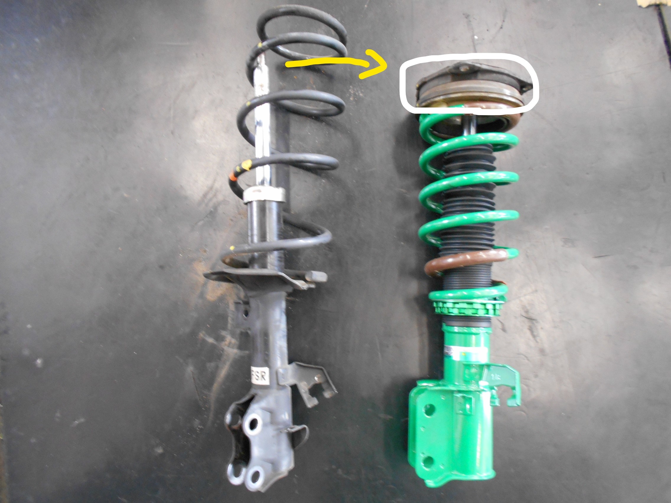 キューブ 車高調 XYZ 車高調 キューブ Z12 ニッサン SS Type SS-NI53 フルタップ