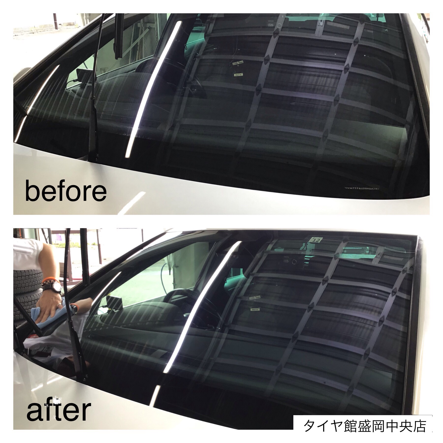 スタッフ撮影です。コラージュのアプリを使用しています。