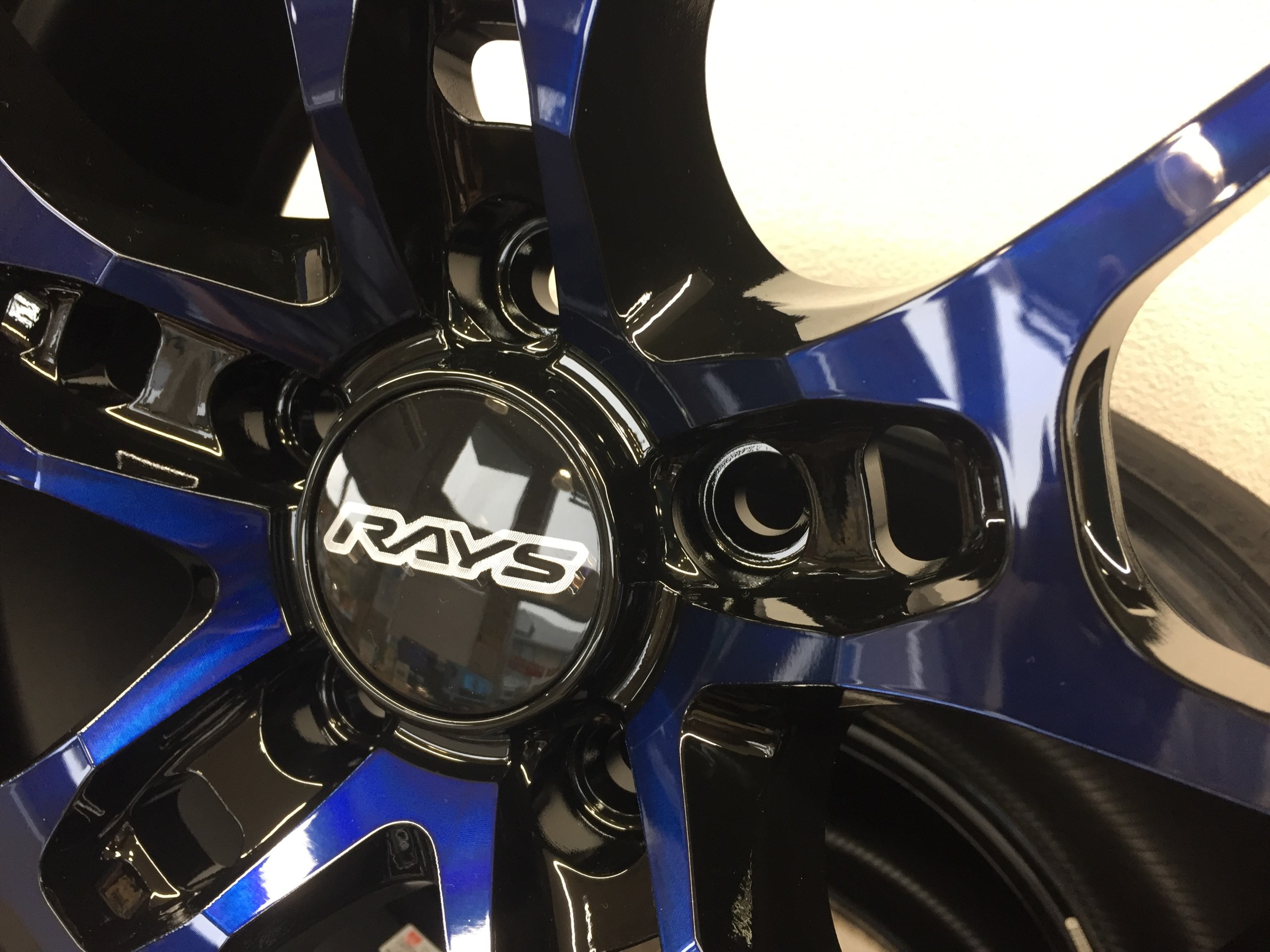 アルミ入荷情報》RAYS VOLK RACING G025 ☆ ダークブルーカラー