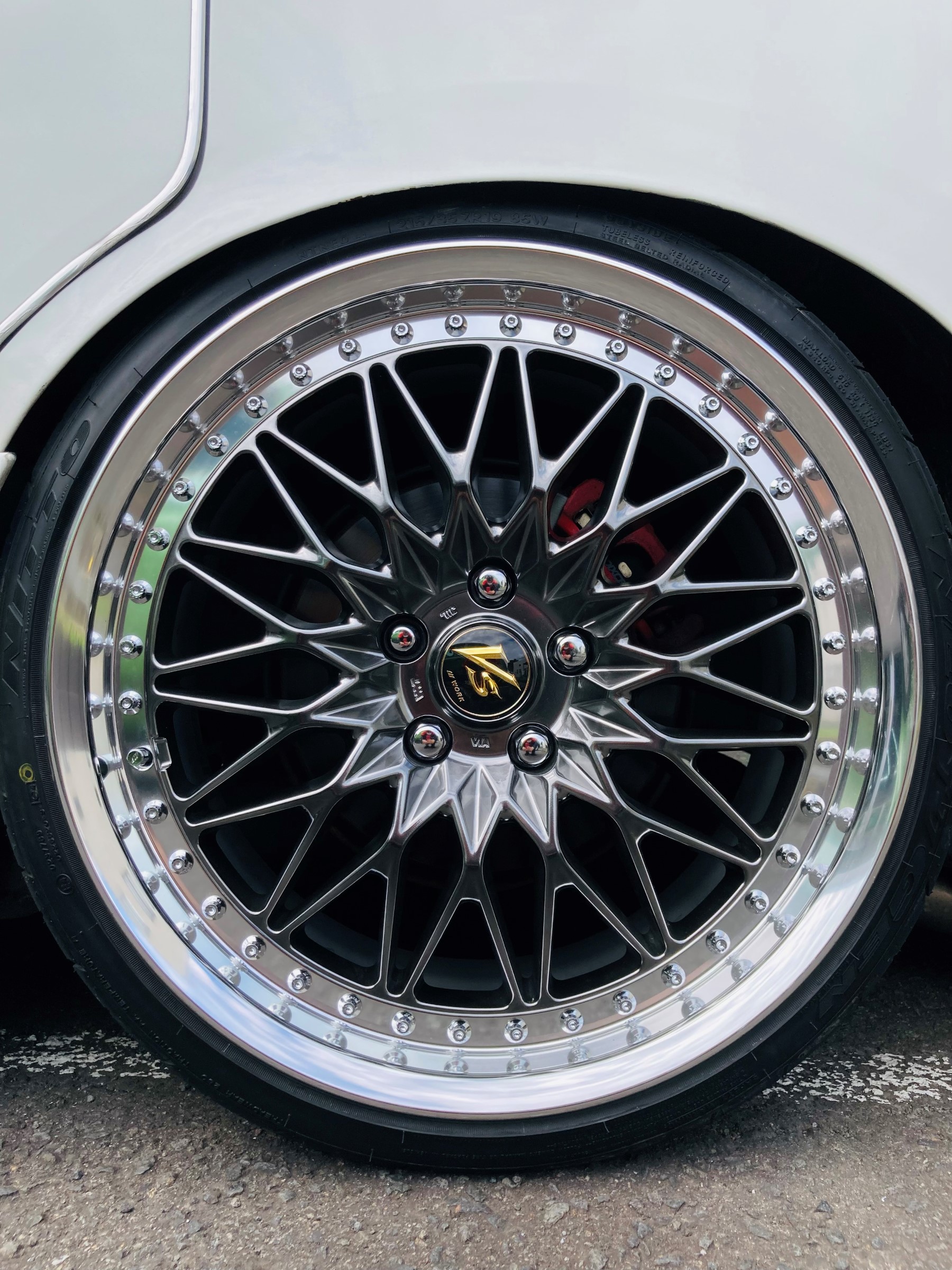 セレナ WORK ホイール交換 ～ | 日産 セレナ ホイール タイヤ