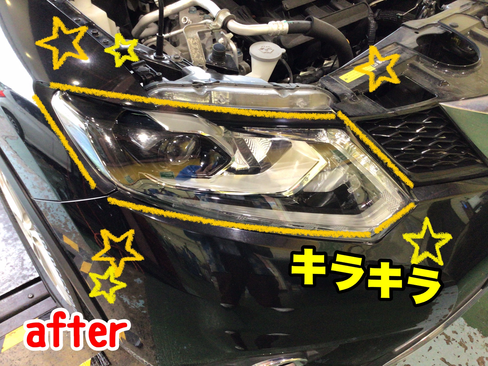 スタッフが撮影加工