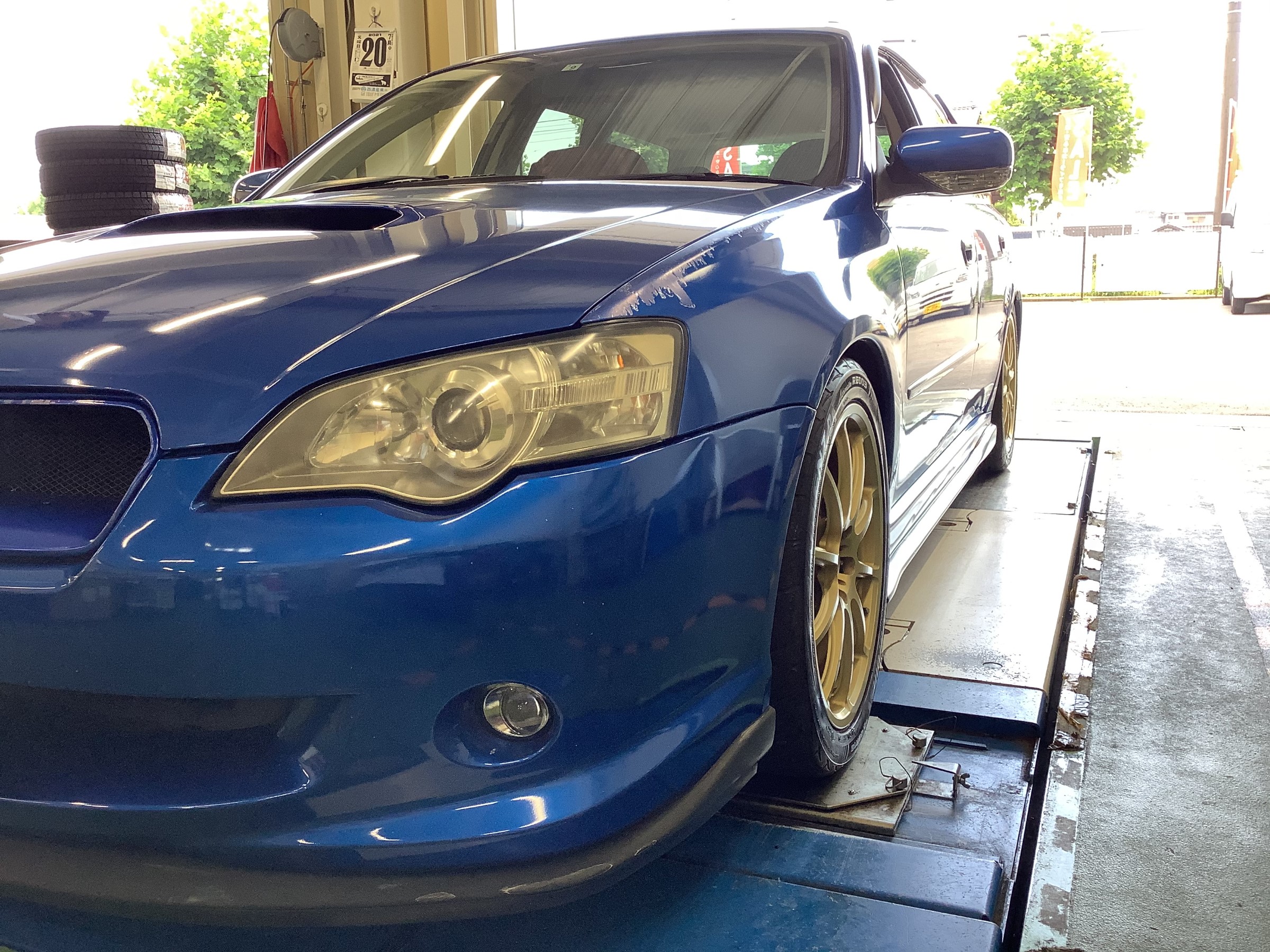 ☆【スバル・4代目BL BP系・レガシィ】TEIN／FLEX Z 車高調取付