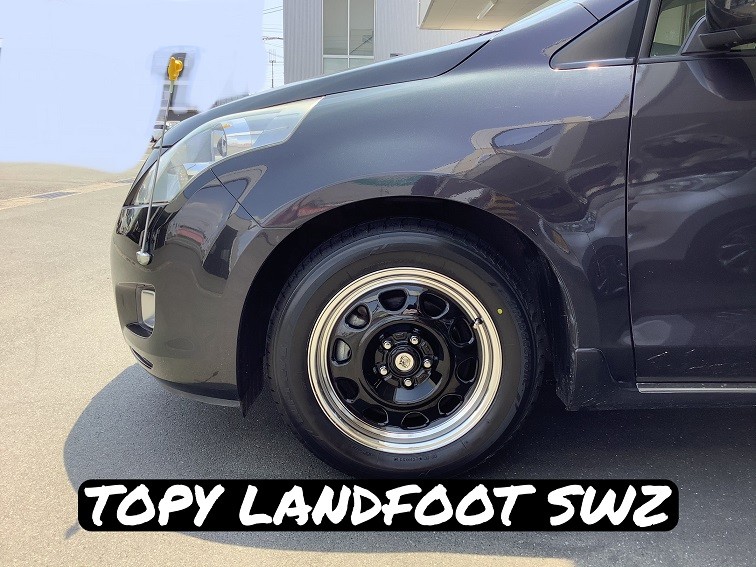 マツダ MPV(LY3P) TOPY LANDFOOT SWZ 17インチ 取付 | 店舗お