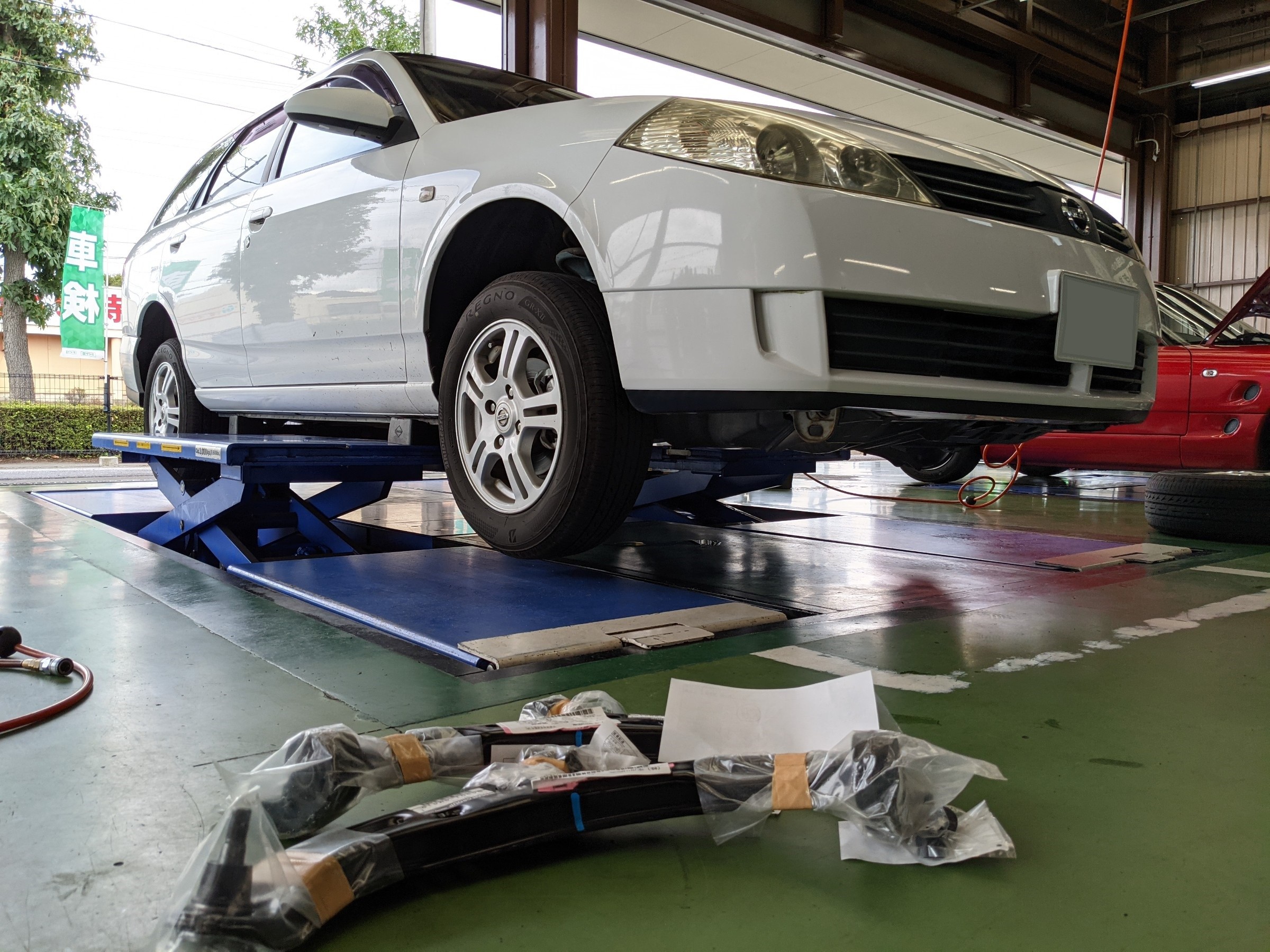 ニッサン・ウィングロード・Y12】アーム類・ブッシュ交換 | 日産