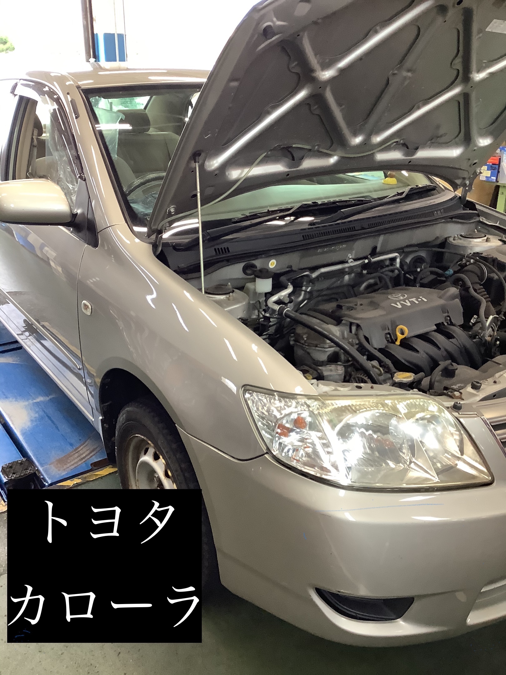 トヨタ カローラへバッテリー エコロングセーブ44b19l 交換 トヨタ カローラ サービス事例 タイヤ館 秋田仁井田 秋田県のタイヤ カー用品ショップ タイヤからはじまる トータルカーメンテナンス タイヤ館グループ