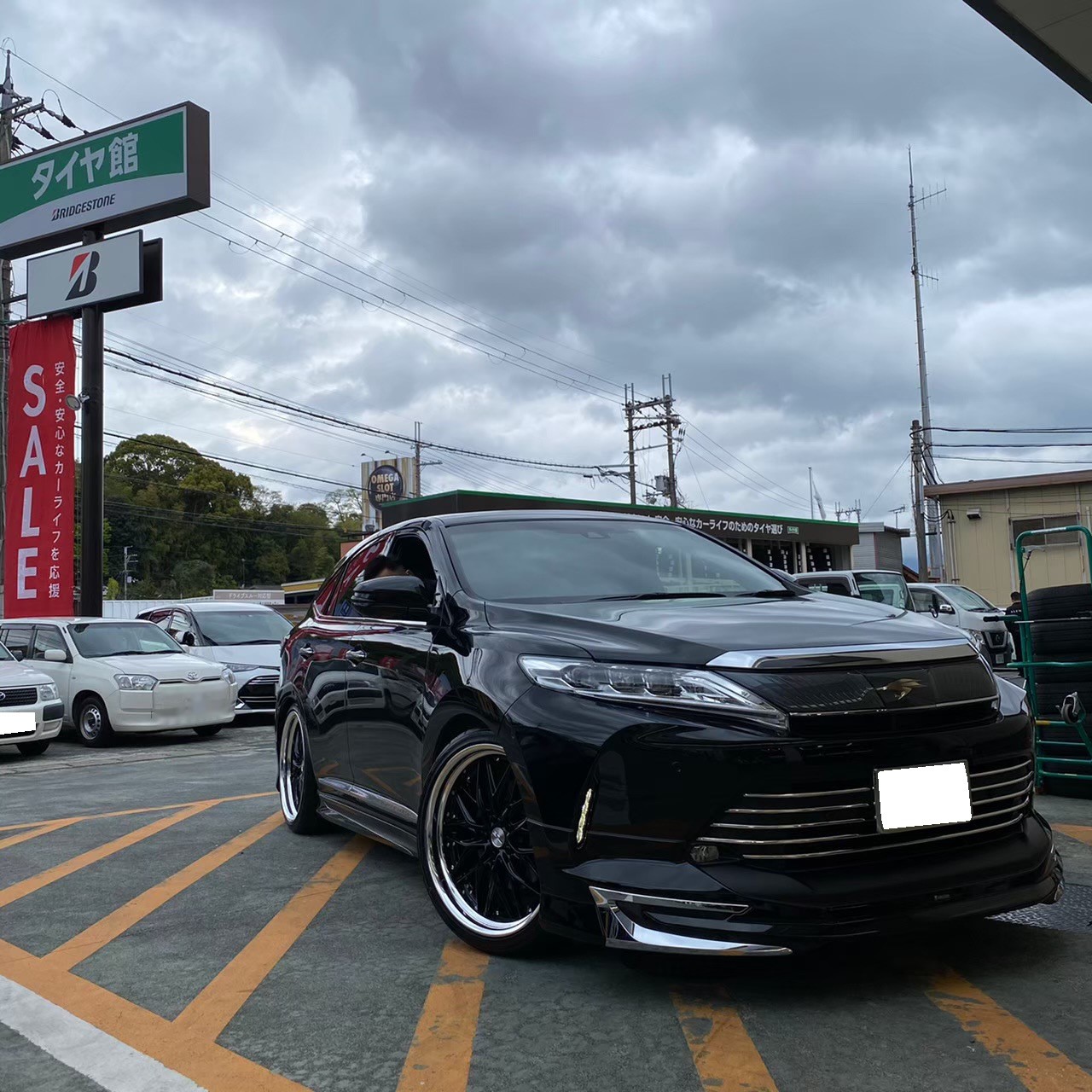 ハリアー ZSU60W ホイールチェンジ☆ | 店舗おススメ情報 | タイヤ館