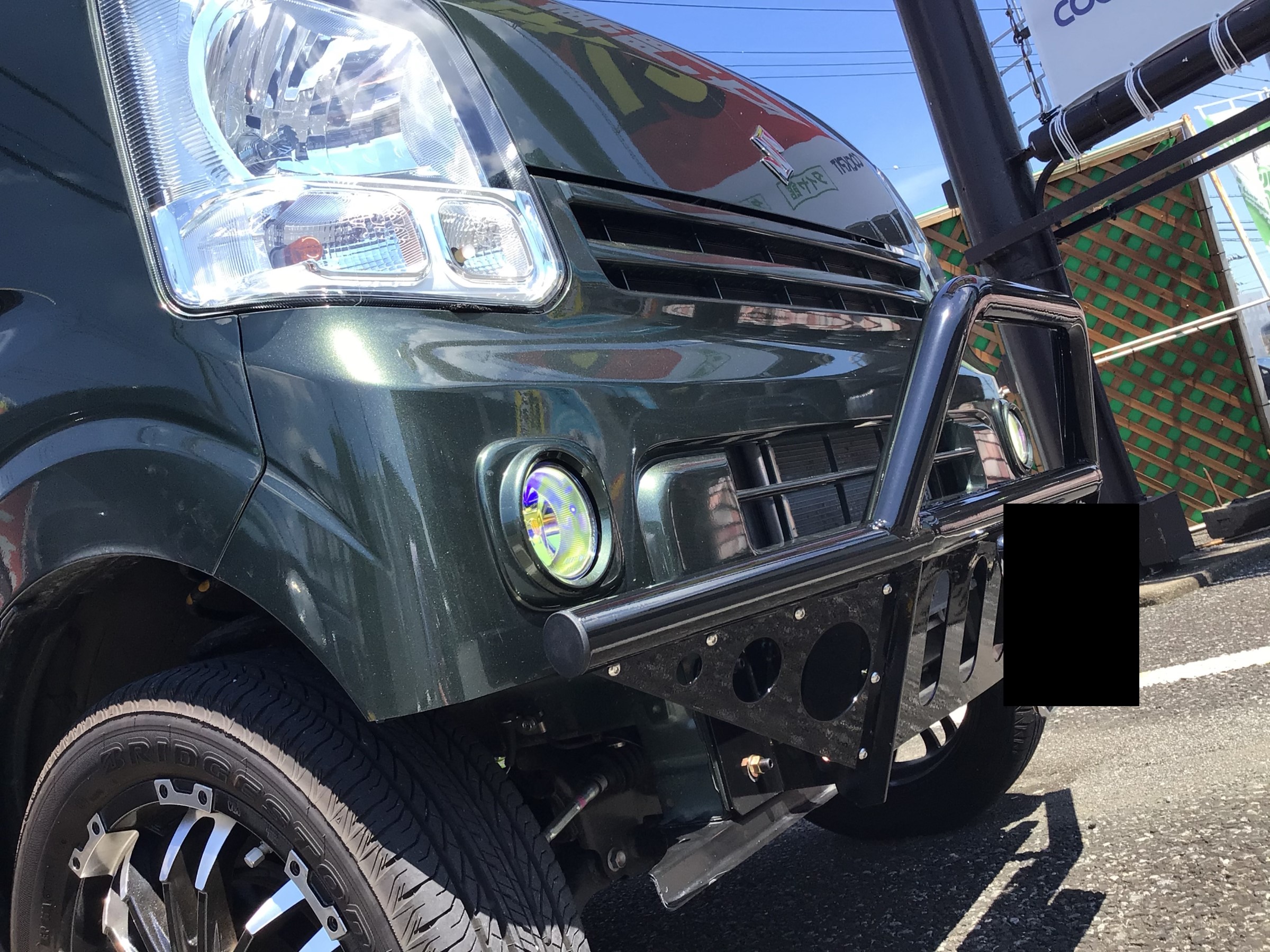 K*5様 バンパーブッシュ ☆お顔がワイルドな感じに♪【ブッシュガードバー】(=ﾟωﾟ)ﾉ☆彡 | 店舗