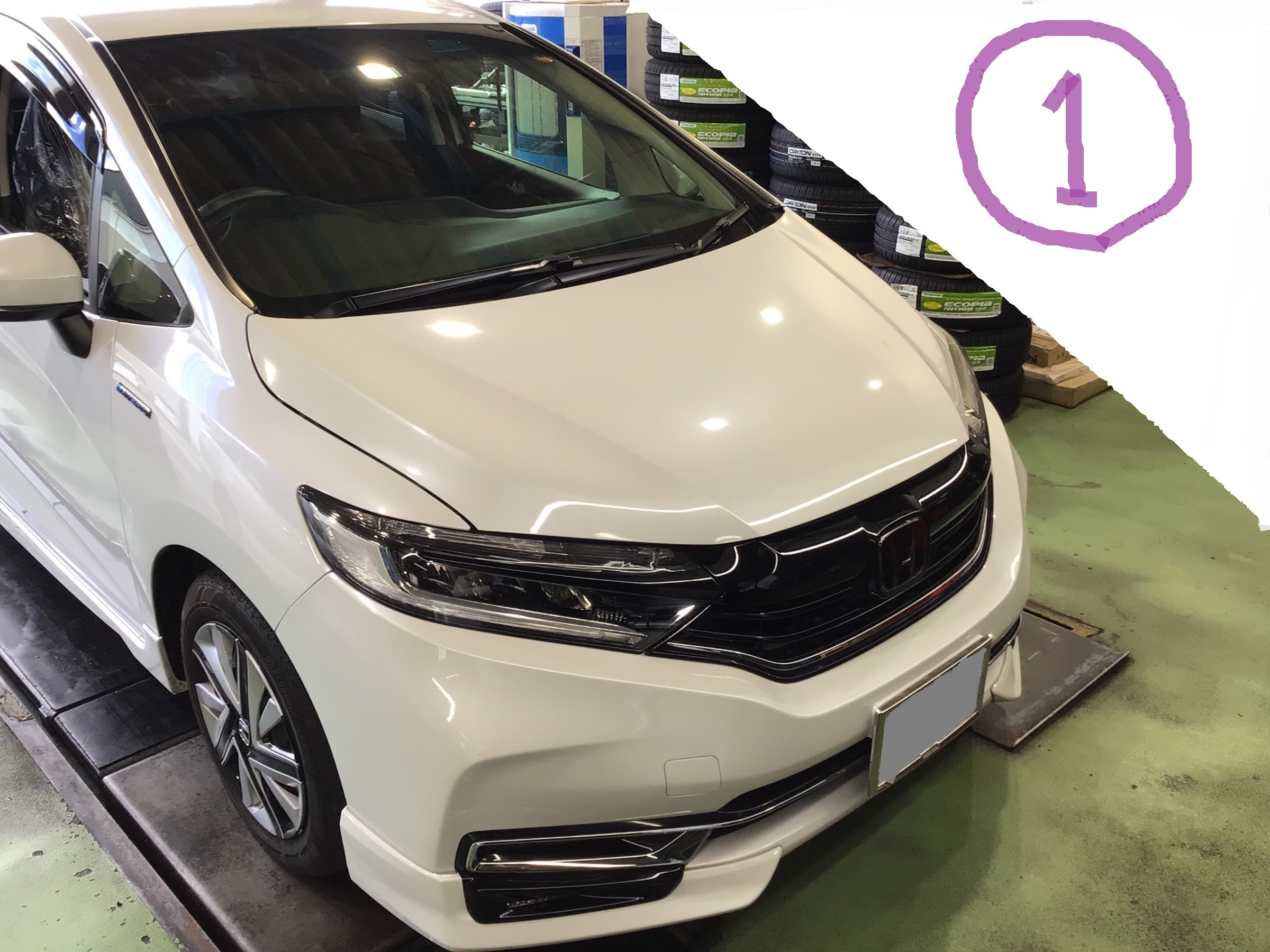 ホンダ・シャトル その① テレビキット取付！ | ホンダ シャトル AV&