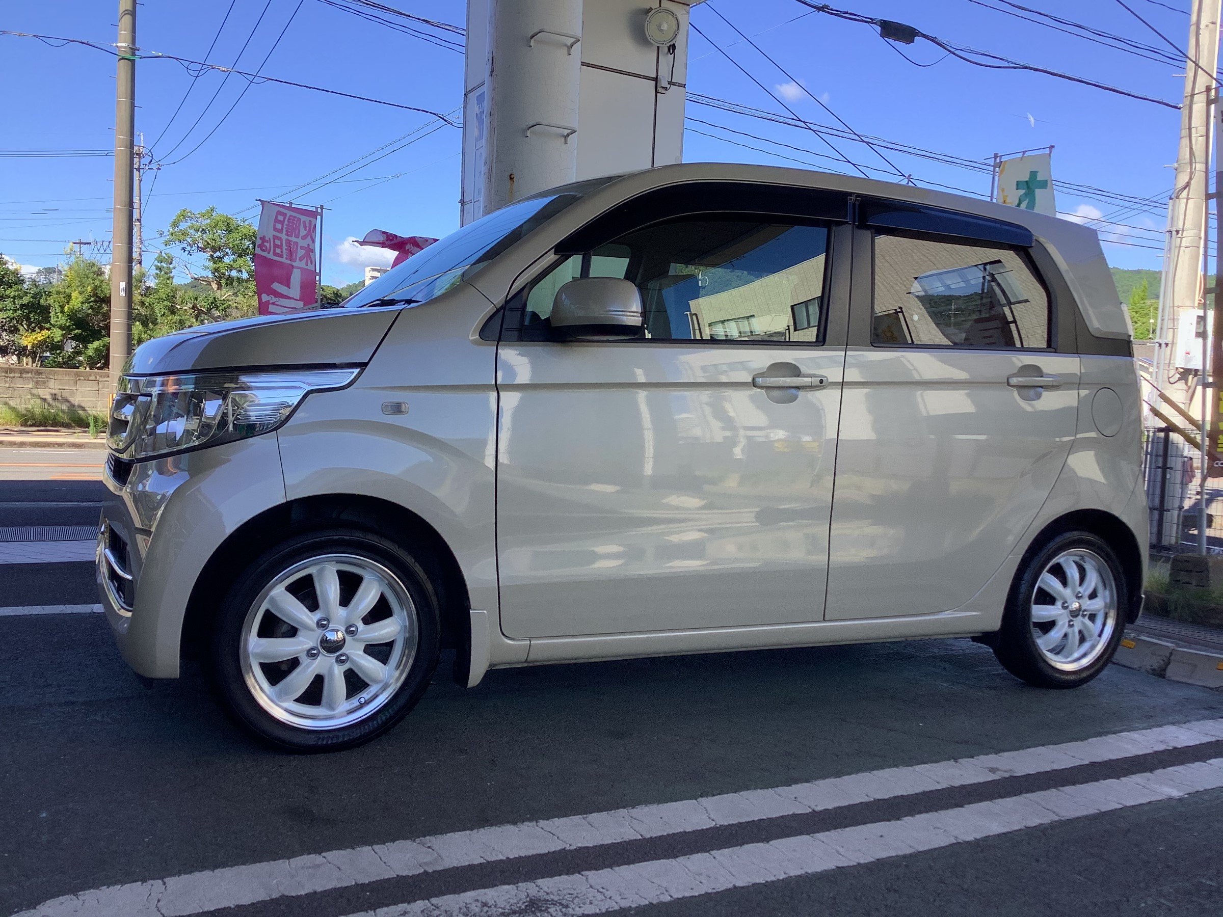 タイヤ交換対象】ホンダ N WGN JH系 NA車 4WD HOT STUFF ララパーム