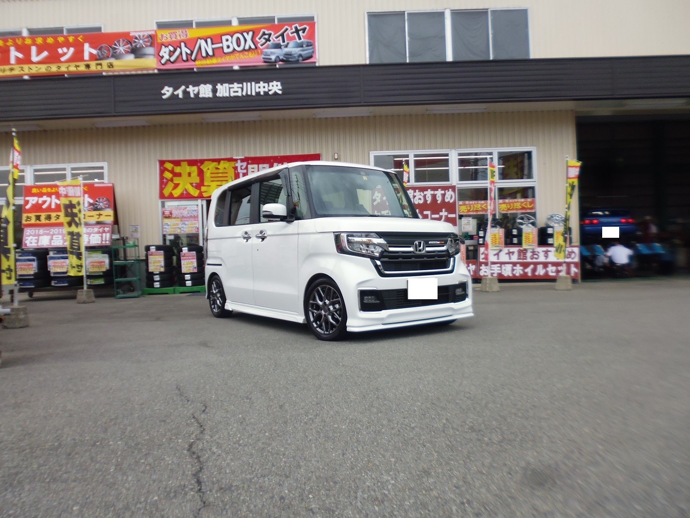 JF3型N-BOX TEIN FLEX Zでローダウン | ホンダ N-BOXカスタム パーツ