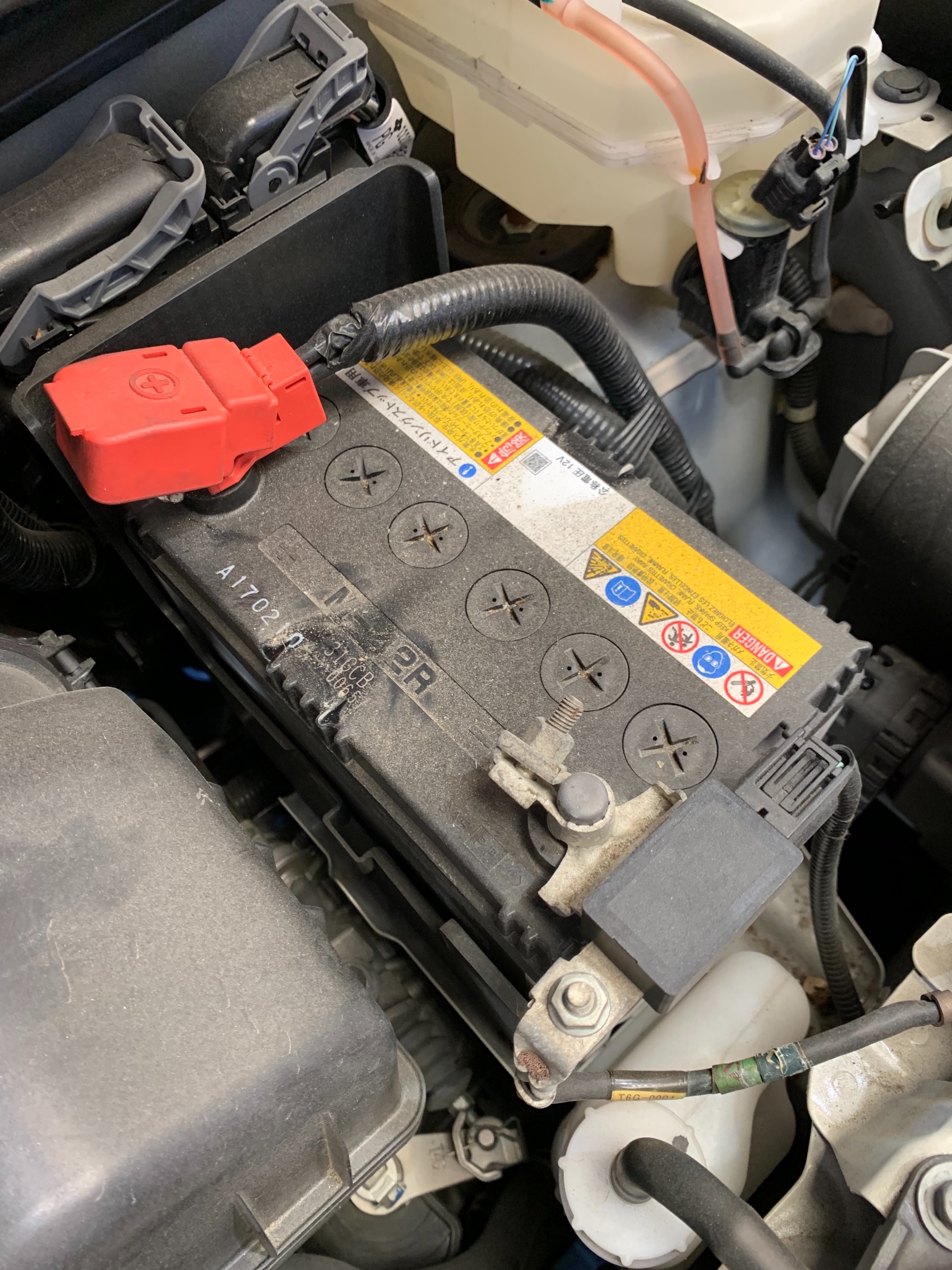 ホンダ N Box バッテリー交換 ホンダ N Box メンテナンス商品 カー用品取付 バッテリー交換 取り付け事例 タイヤ館 南久留米 タイヤからはじまる トータルカーメンテナンス タイヤ館グループ