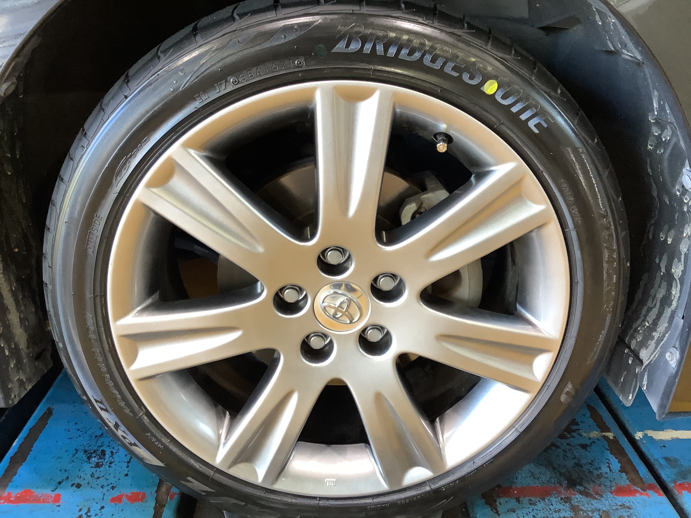 ナット付 2020年 225 45 R18 トヨタ マークXジオ 純正ホイール 【公式