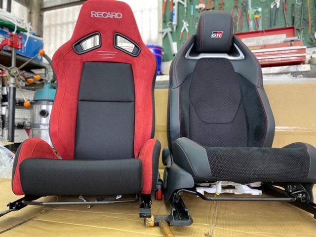 GRヤリス、レカロ  トヨタ ヤリス 外装・内装取付 u003e エアロ取付 