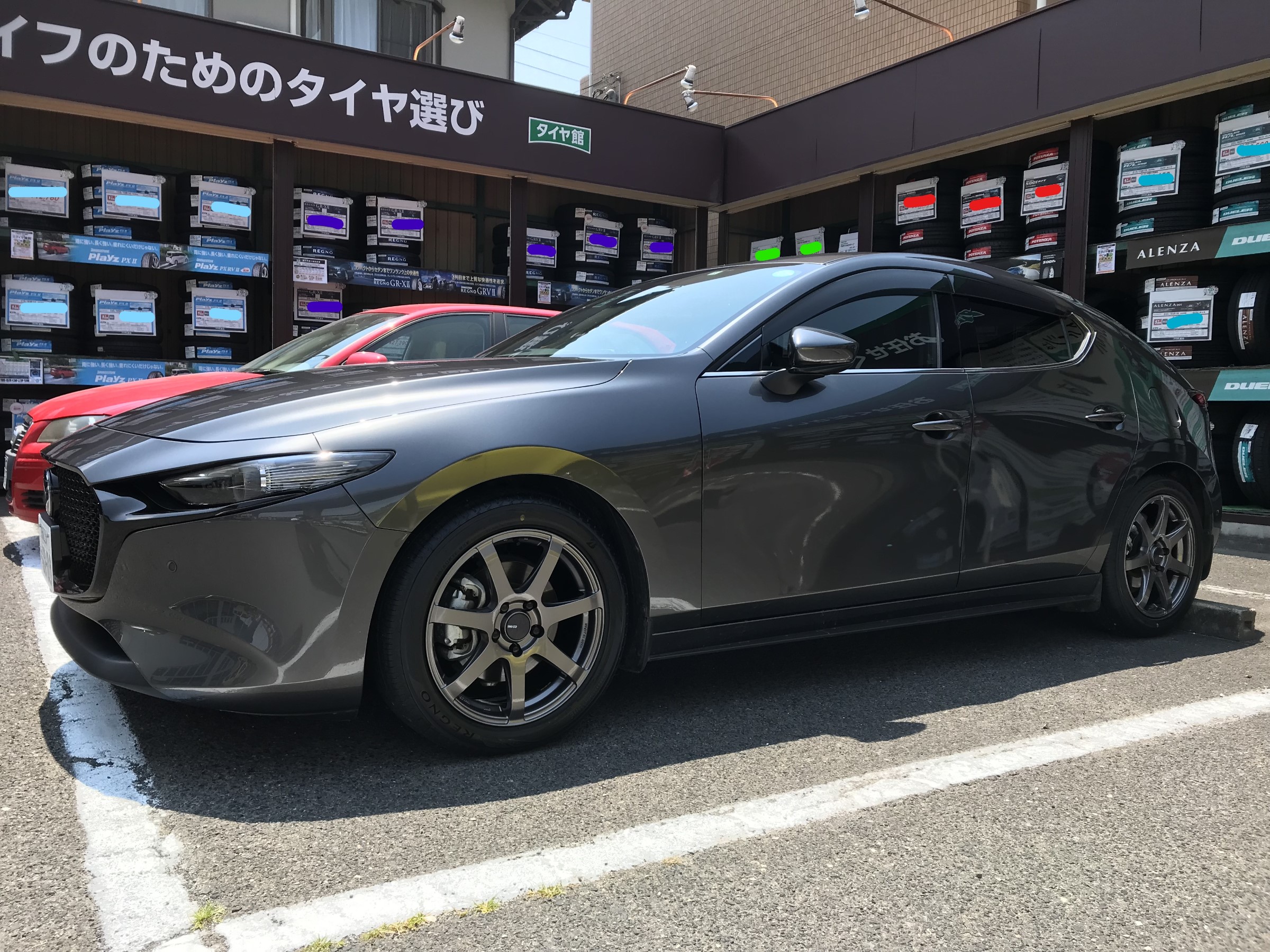 マツダ3にタイヤホイールセット! | 店舗おススメ情報 | タイヤ マツダ3にタイヤホイールセット! | 店舗おススメ情報 | タイヤ
