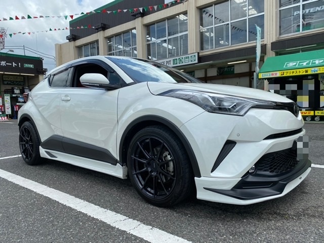 トヨタ NGX10 C-HR】ホイール交換のご紹介です | トヨタ C-HR ホイール