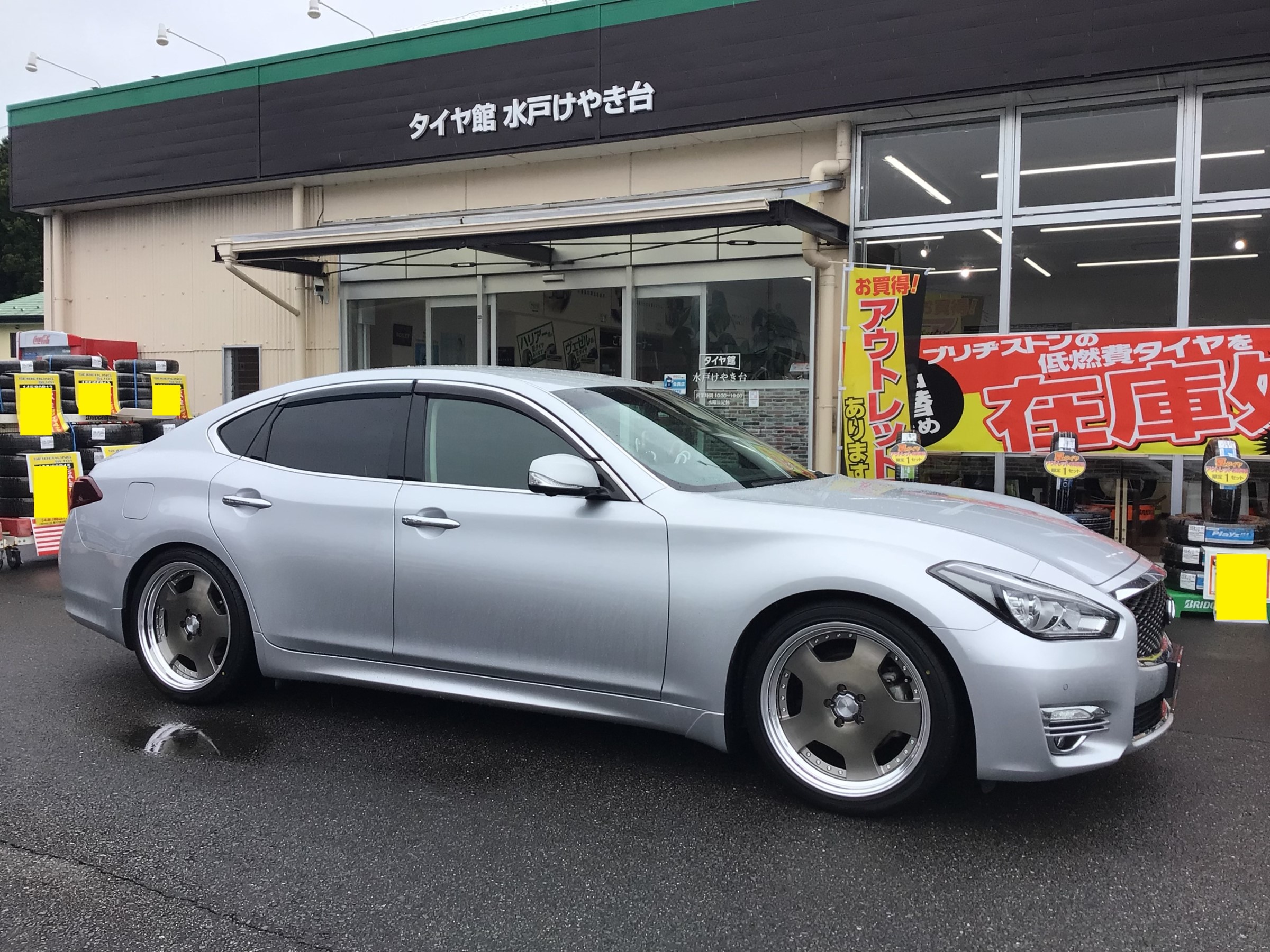 お客様理想のスタイルがやっと完成！ | 日産 フーガ ホイール タイヤ