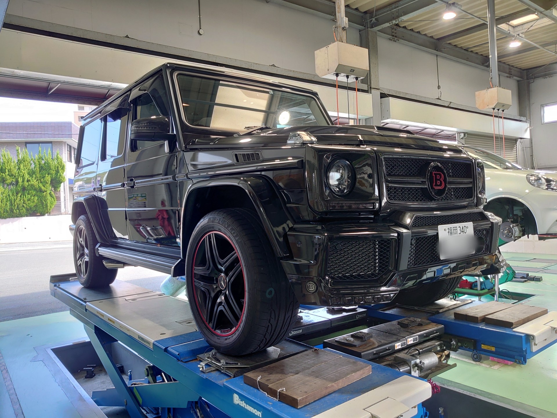 Mercedes-Benz W463 ゲレンデ の タイヤホイールを G63AMG Edition1