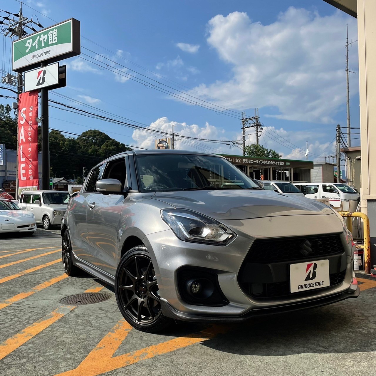 スイフトスポーツ ZC33S クロス装着しました☆ | スズキ スイフト