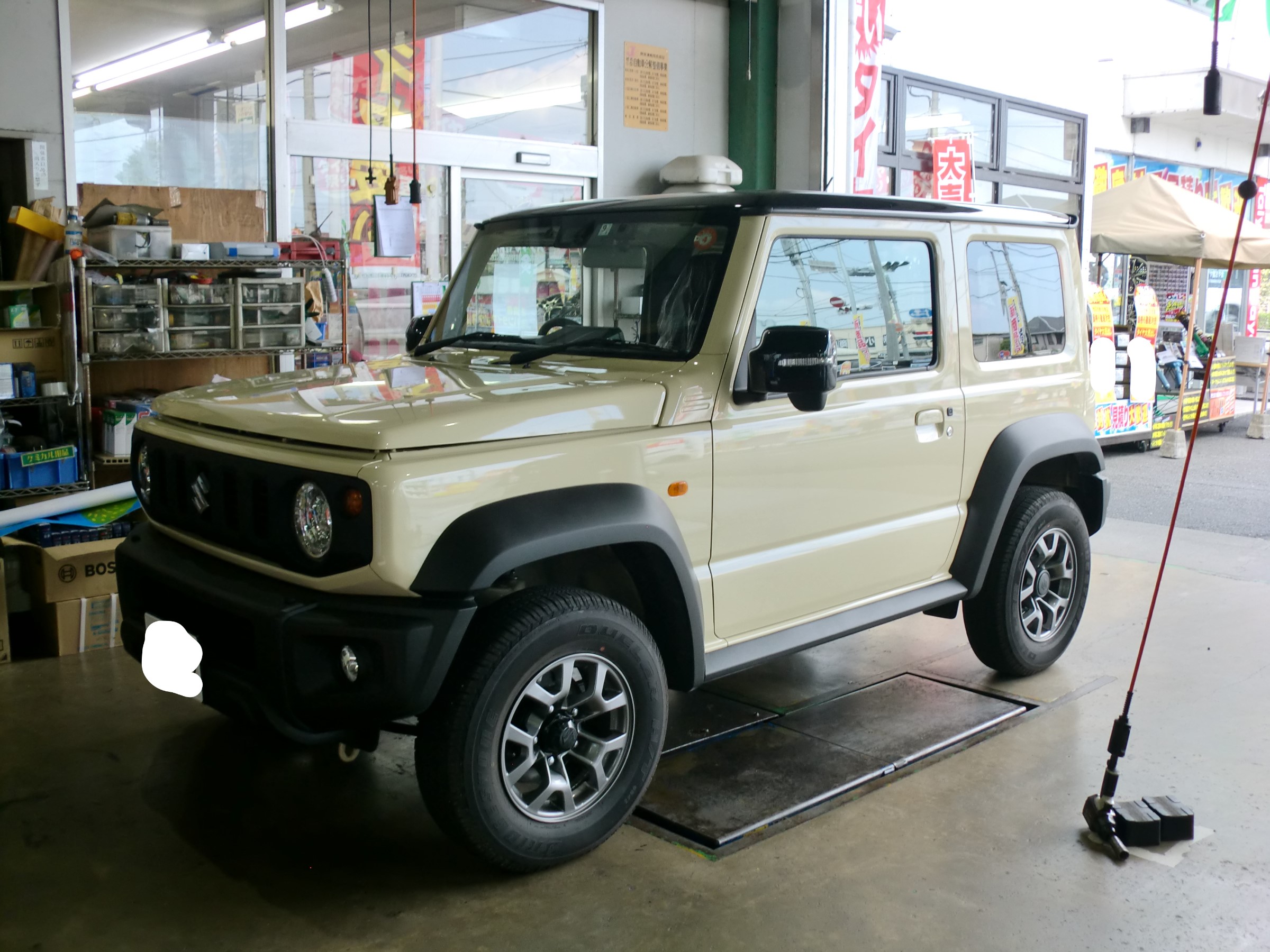 新型ジムニー、シエラ 1インチアップキット