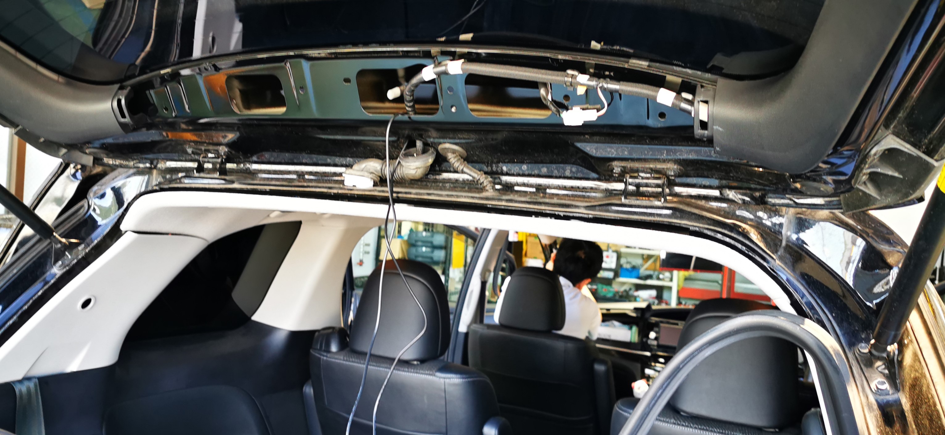 ドラレコ 前後 取り付け 車2台分