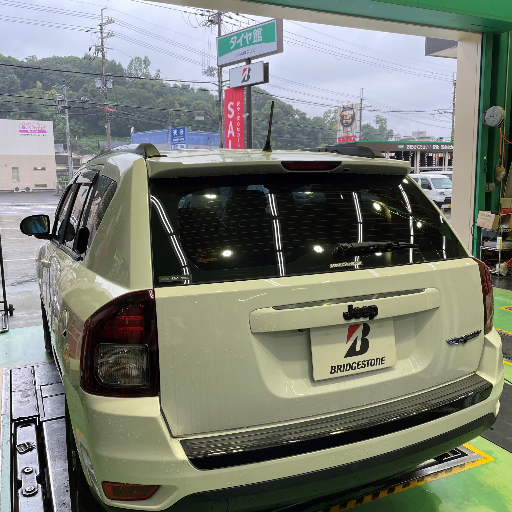 Jeep コンパス MK49 ツイーター取付♪ | ジープ コンパス AV&ナビ機器
