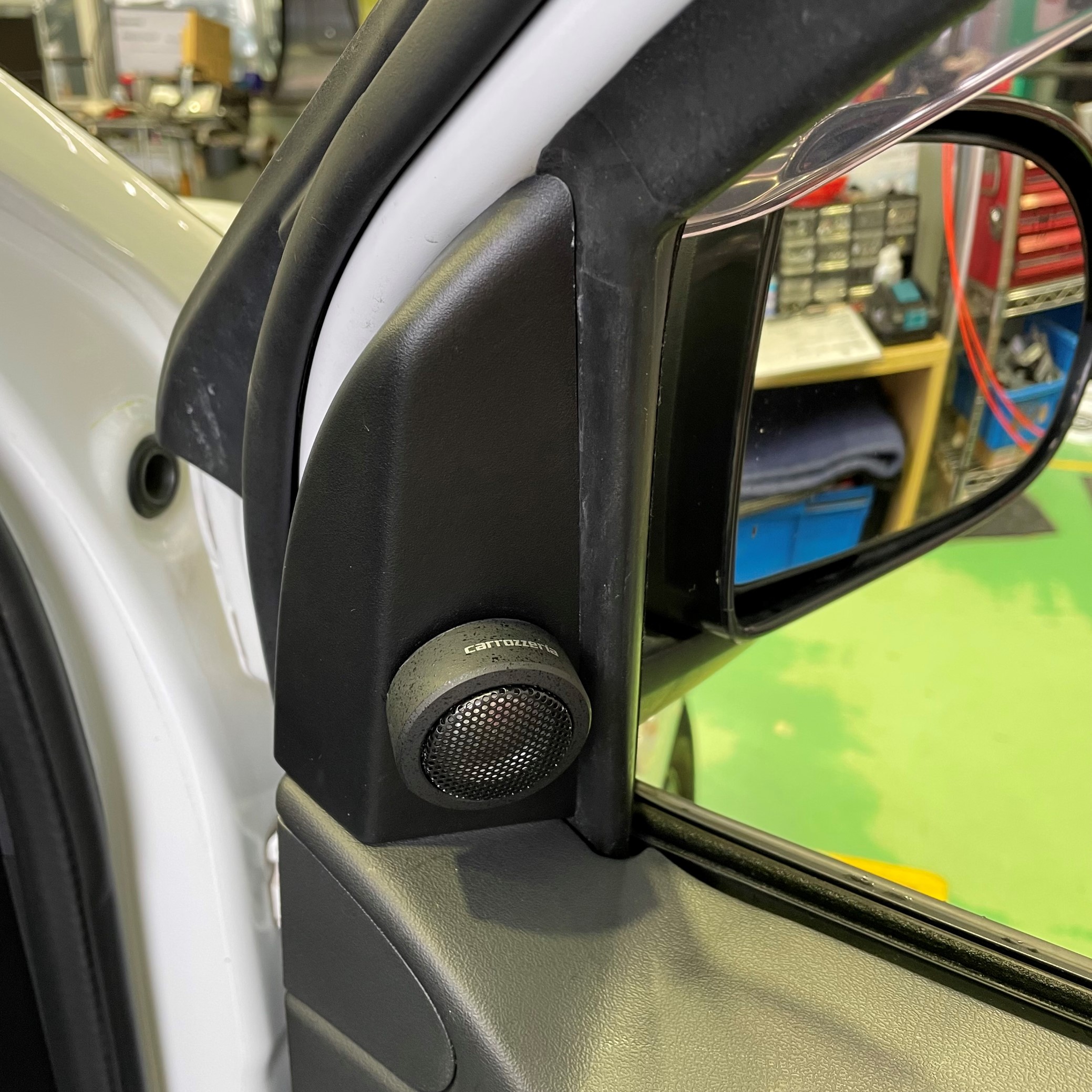 Jeep コンパス MK49 ツイーター取付♪ | ジープ コンパス AV&ナビ機器