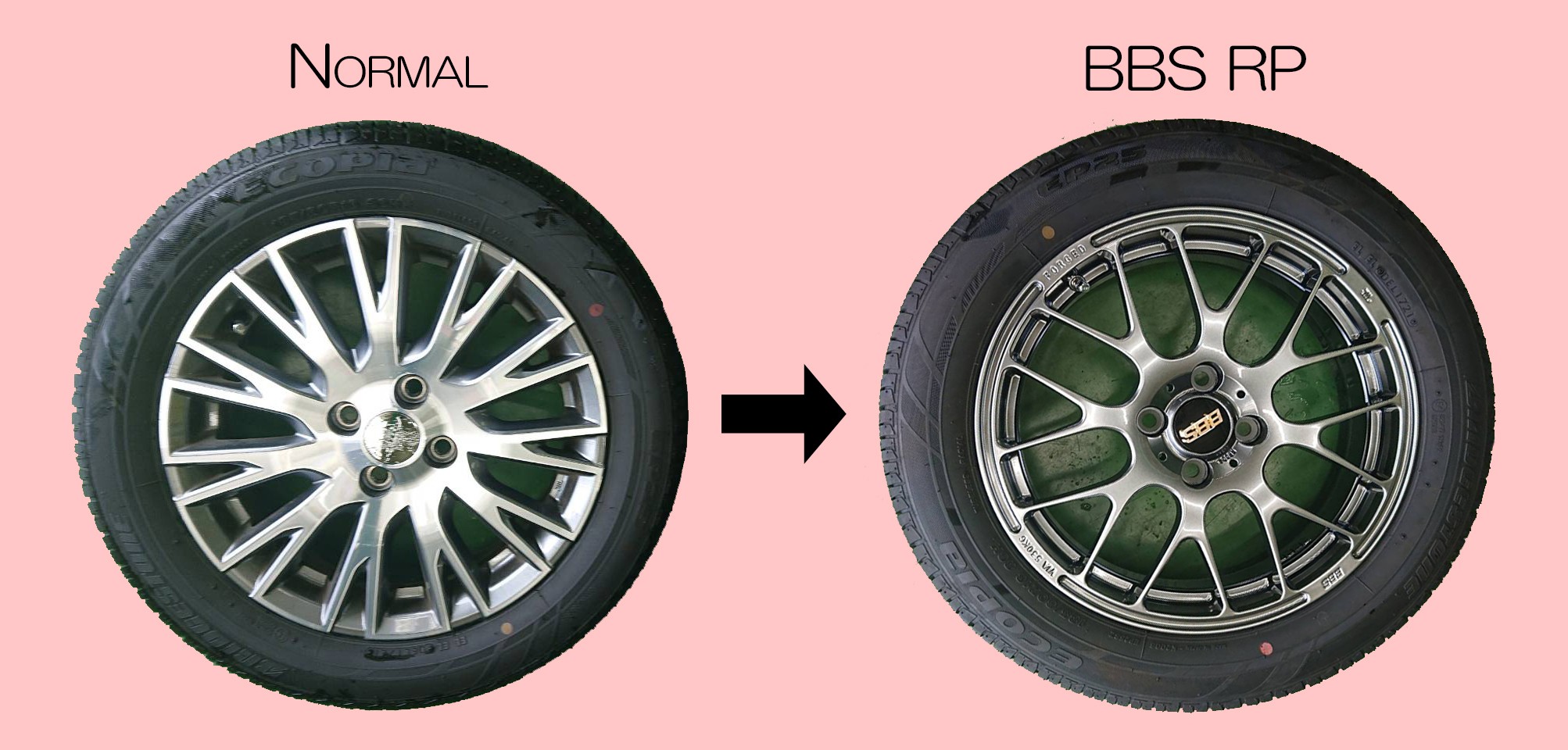 足元をBBS RP でスタイリッシュ！【ニッサンノート E13】 | 店舗お