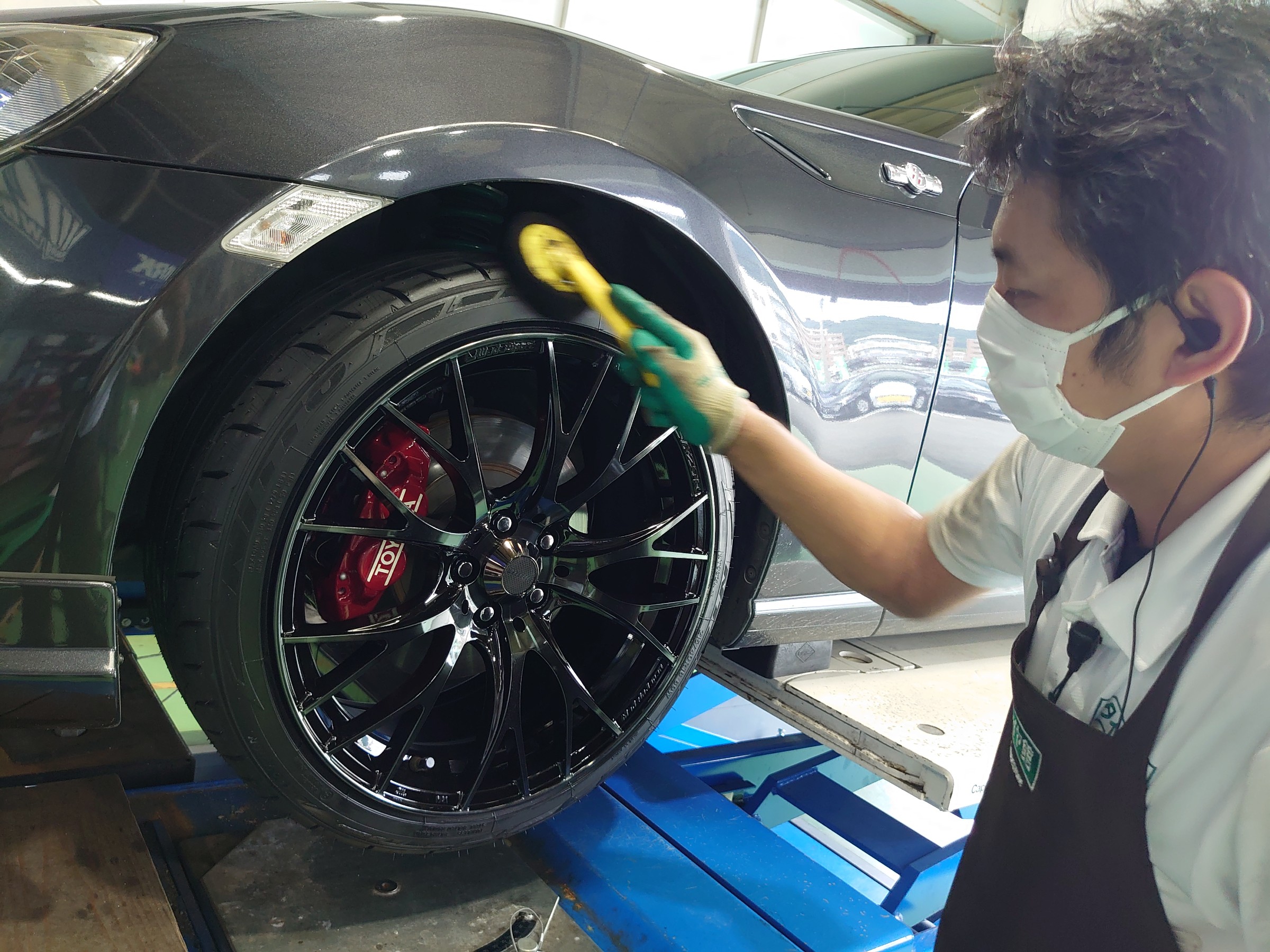 FT-86 の タイヤ ホイール を Weds sport SA-20R 軽量 スポーツ