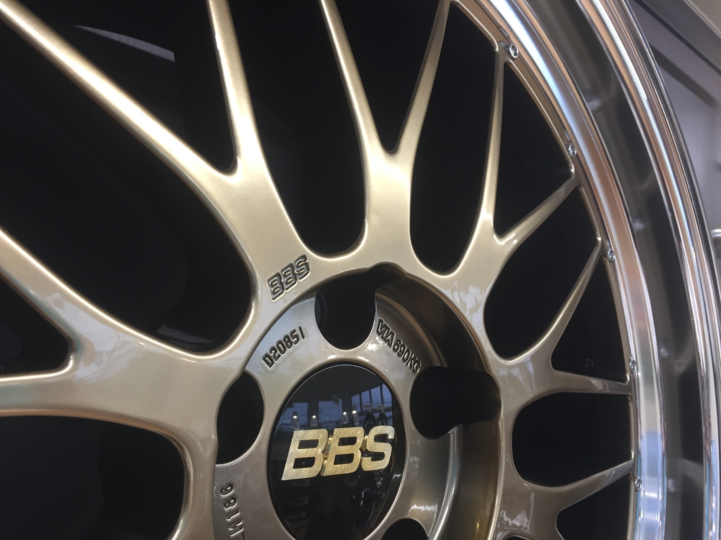 ☆限定☆BBS LM☆ダイヤモンドゴールドディスク☆アルファード