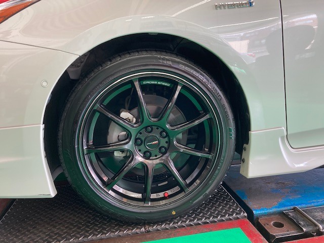 プリウス クロススピード RS9 アルミホイール装着 | 店舗おススメ情報