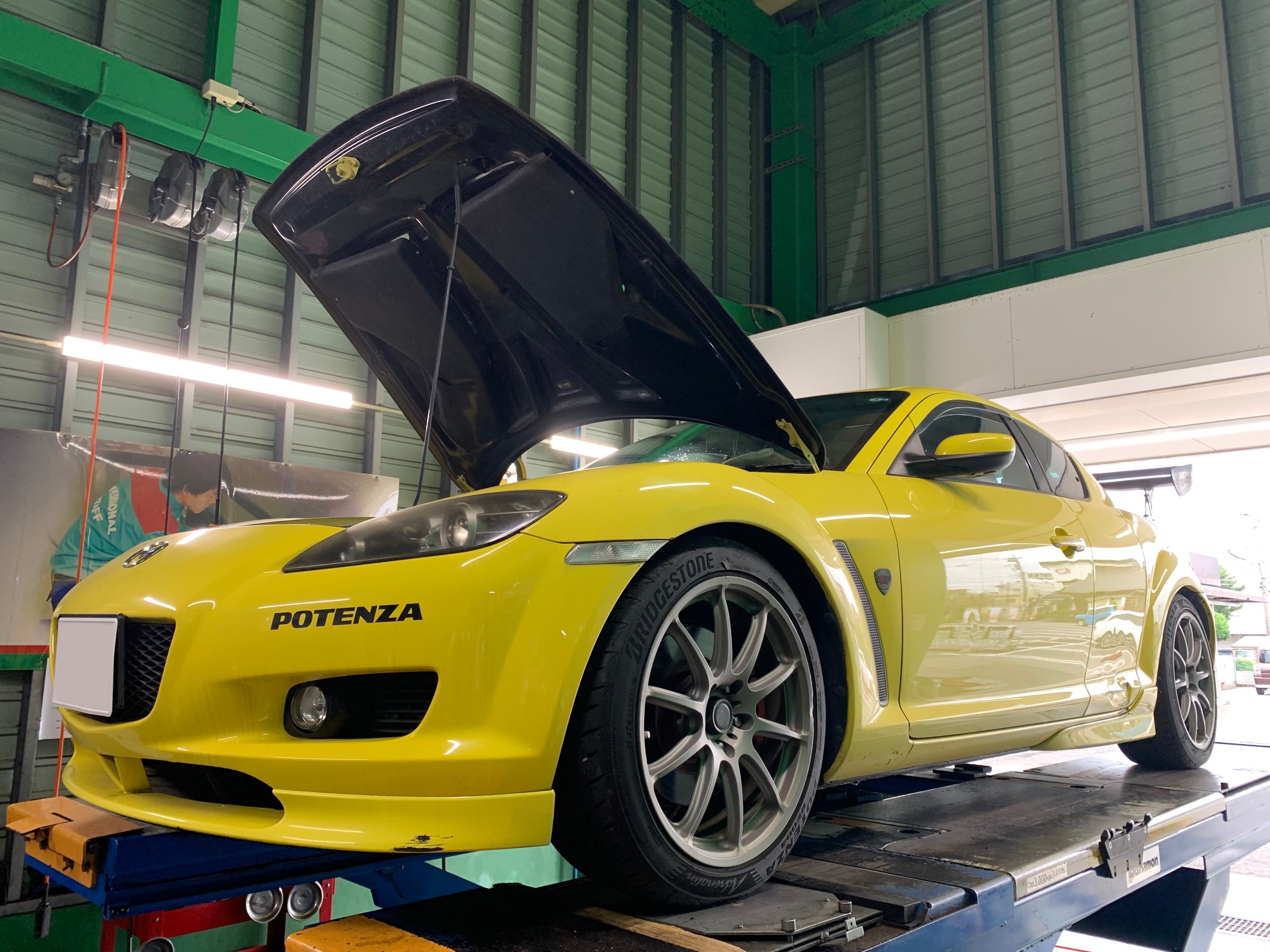 マツダ RX-7 RX-8 ローター ネックレス 金 ロータリー エンジン - 通販