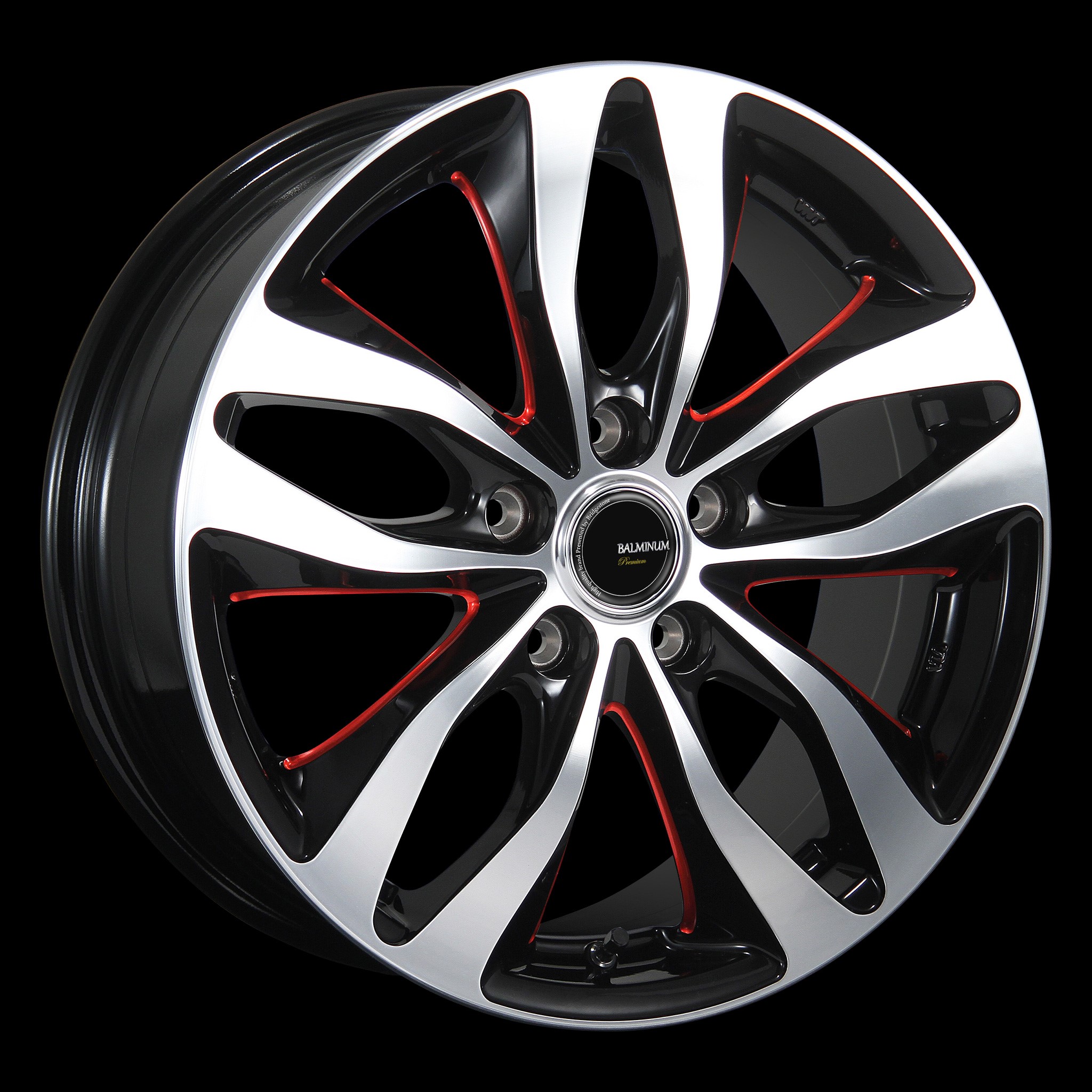 【ホイール】バルミナ 【タイヤ】 スタッドレス ブリヂストン　18インチ　バリ山 ☆225/60R17 スタッドレスタイヤホイール4本セット ブリヂストン