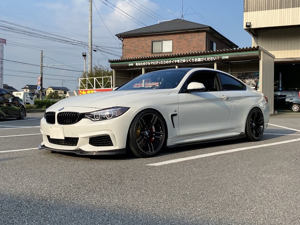 F32 435i ダウンサス H&R 使用期間半年！ H&Rダウンサス（BMW 4シリーズ クーペ・F32）by BのりW（改名