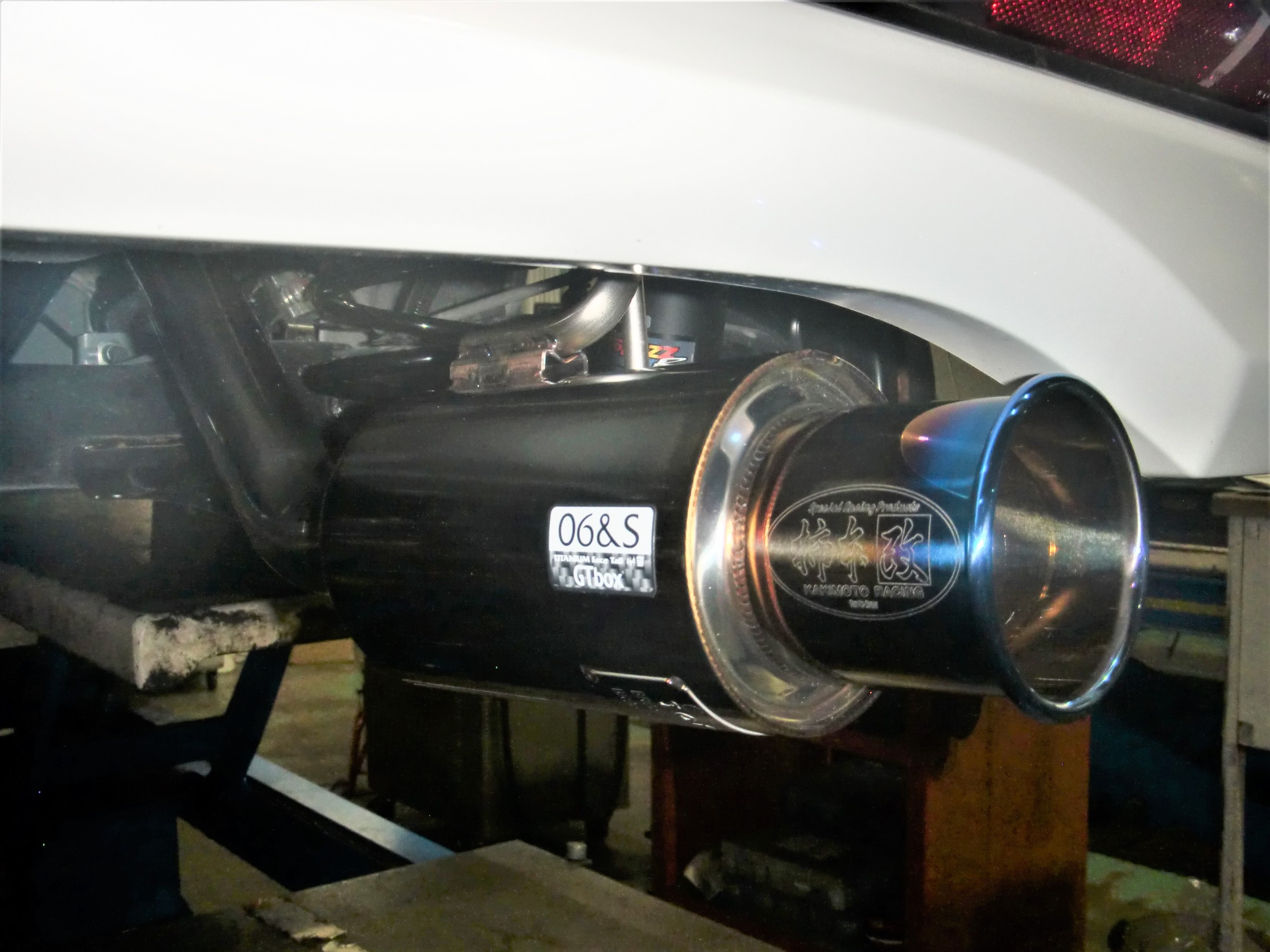 B45a型ルークス 車高調式サスペンション取付 マフラー切断交換 アライメント調整 日産 ルークス その他 パーツ取付 サスペンション取付 技術サービスブログ タイヤ館 鎌ヶ谷 千葉県のタイヤ カー用品ショップ タイヤからはじまる トータルカー